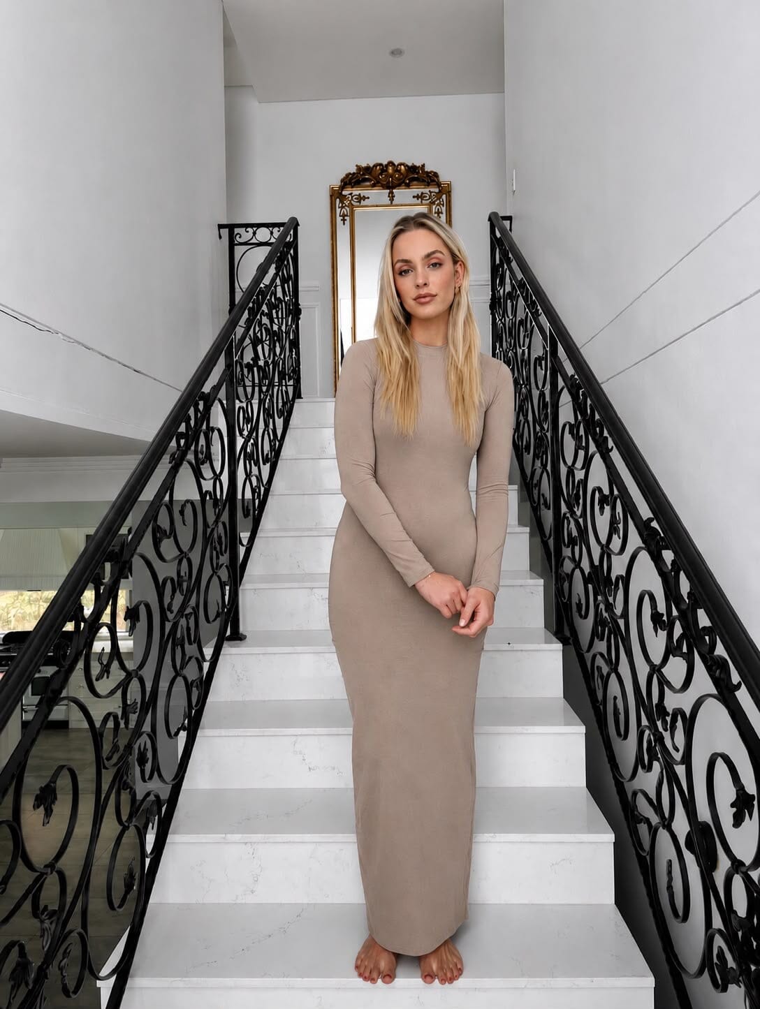 Long Sleeve Body Dress