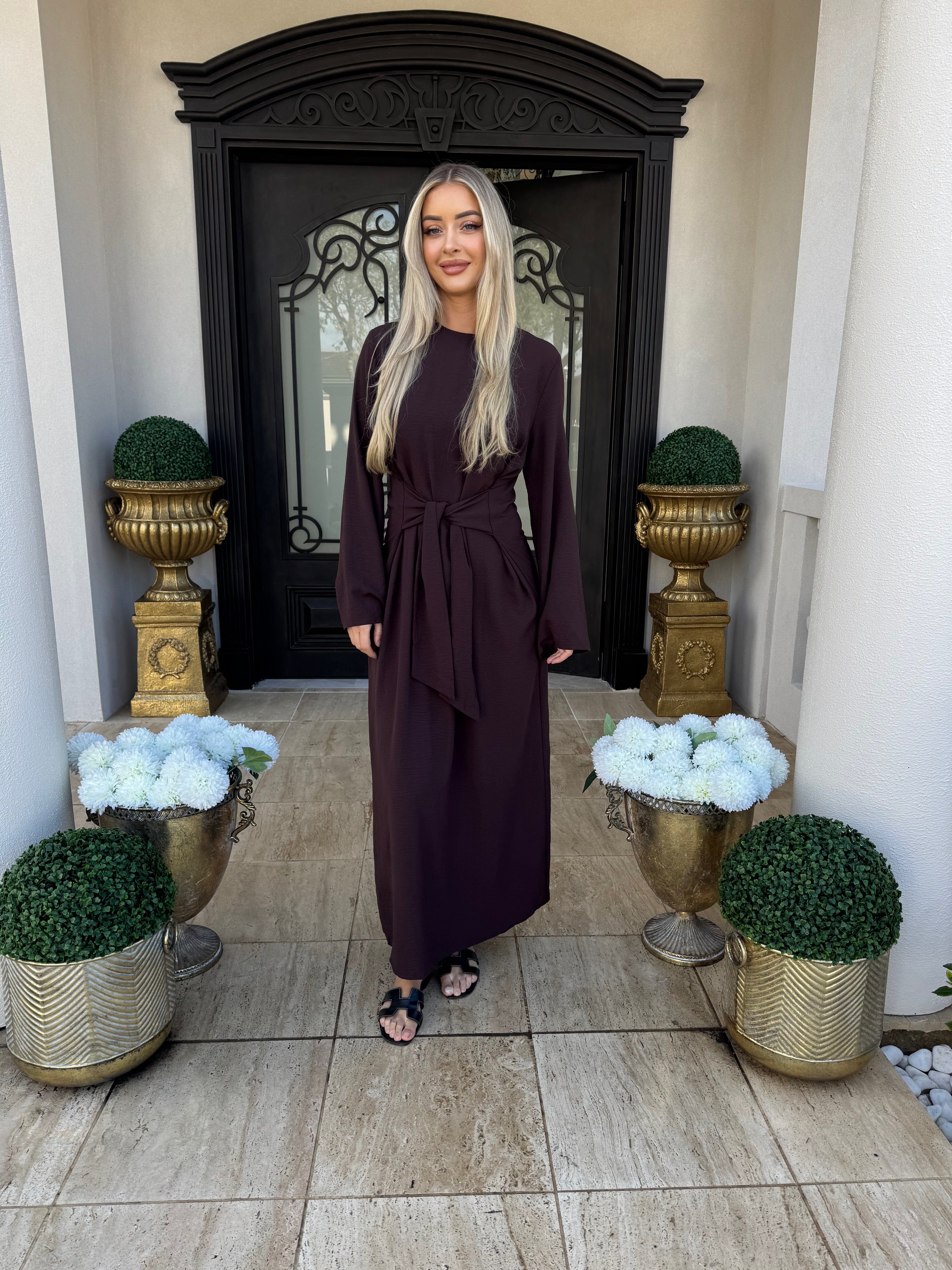 Tie Maxi Dress