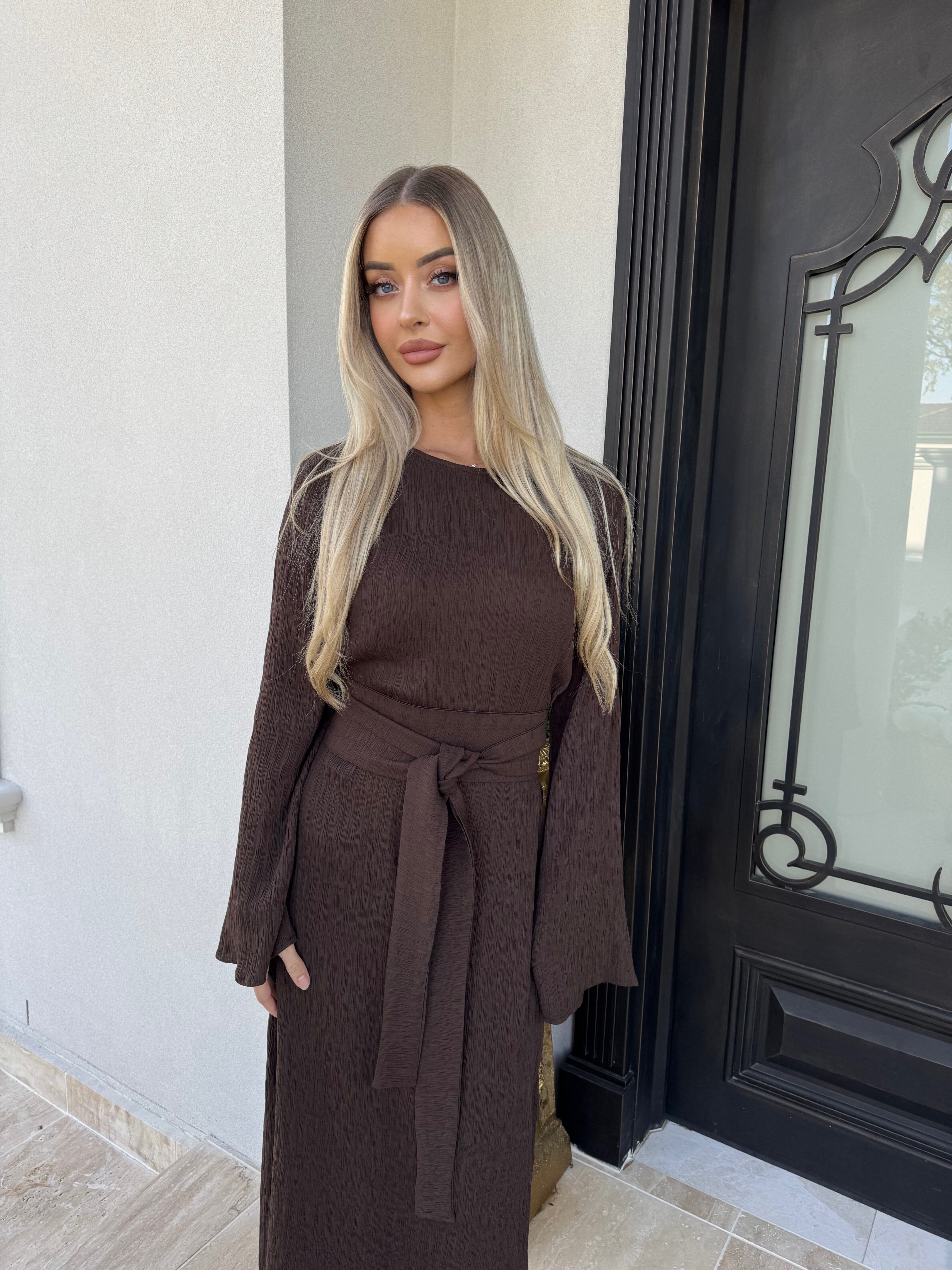 Crepe Maxi Length