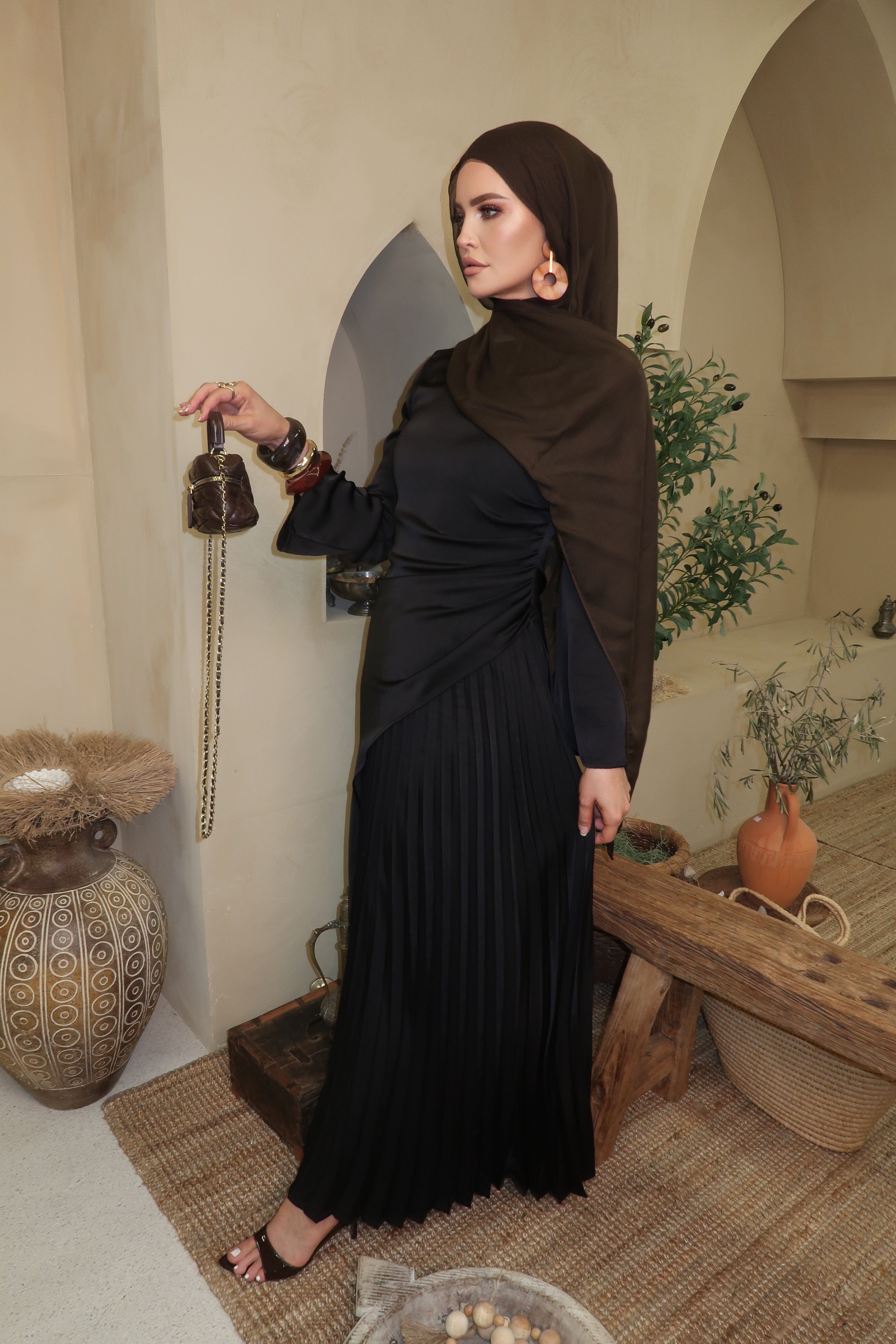 Layali Pleated Set