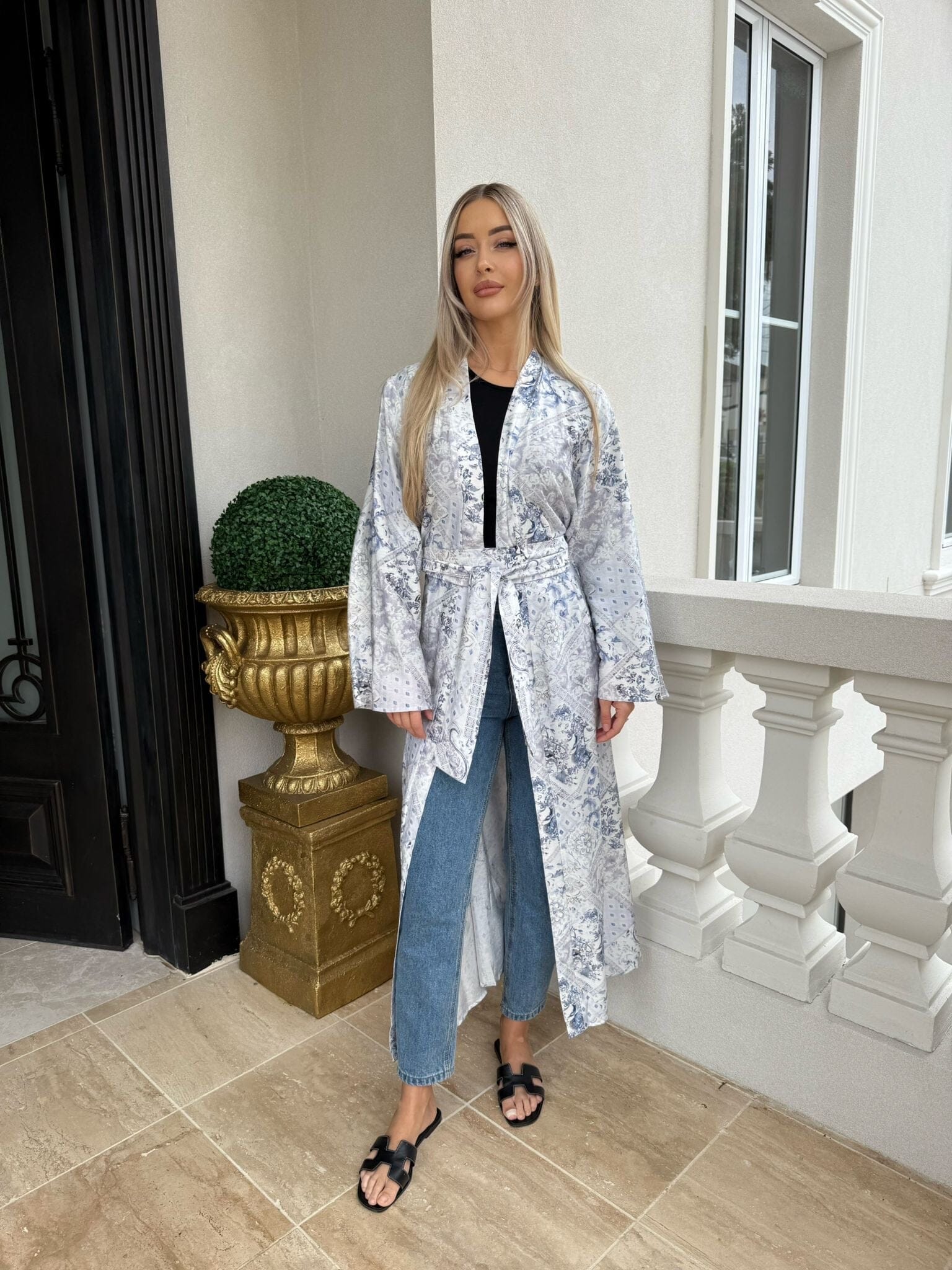 Bloss Blue Cardigan