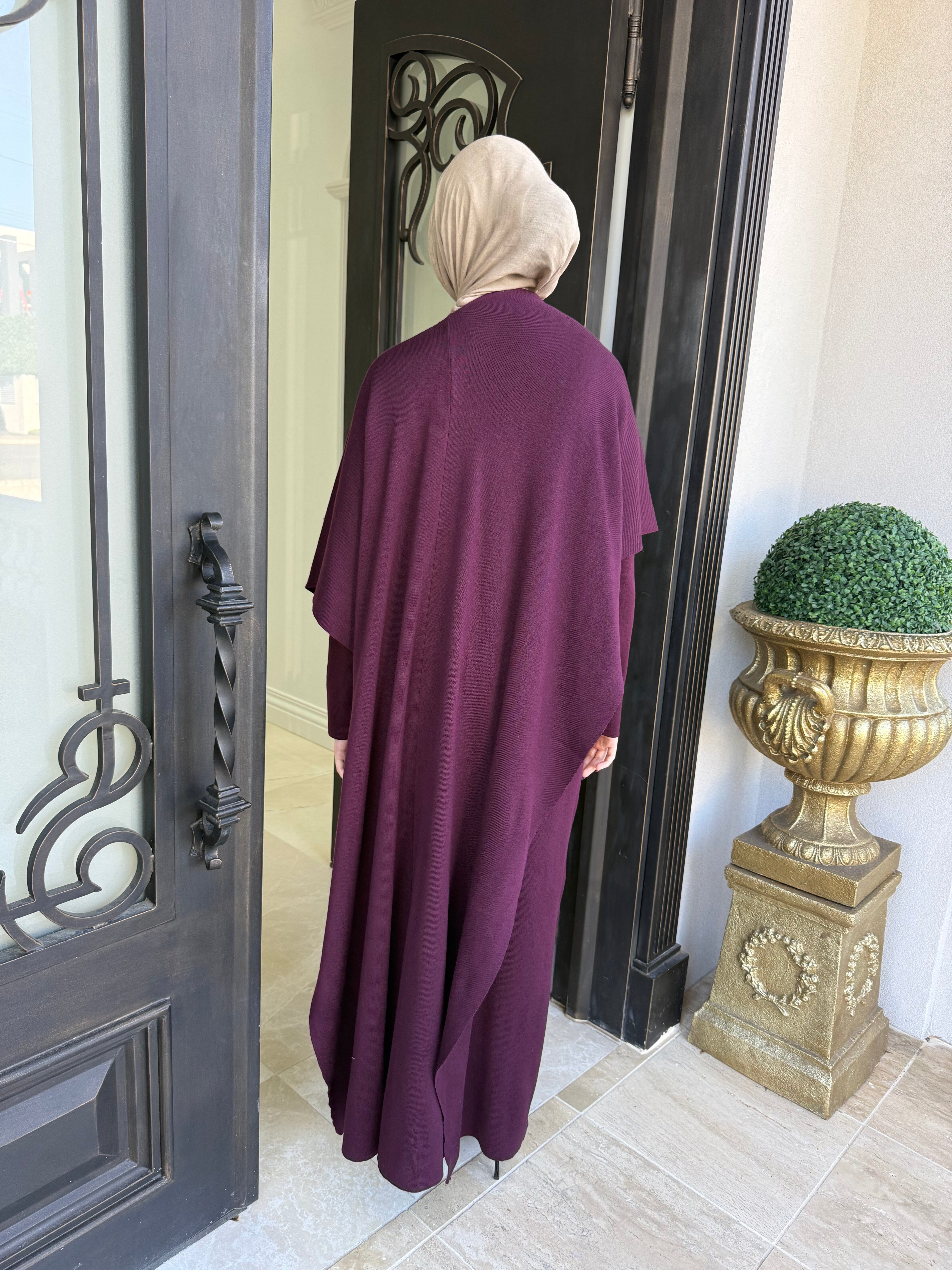 Wrap Drape Knit Set