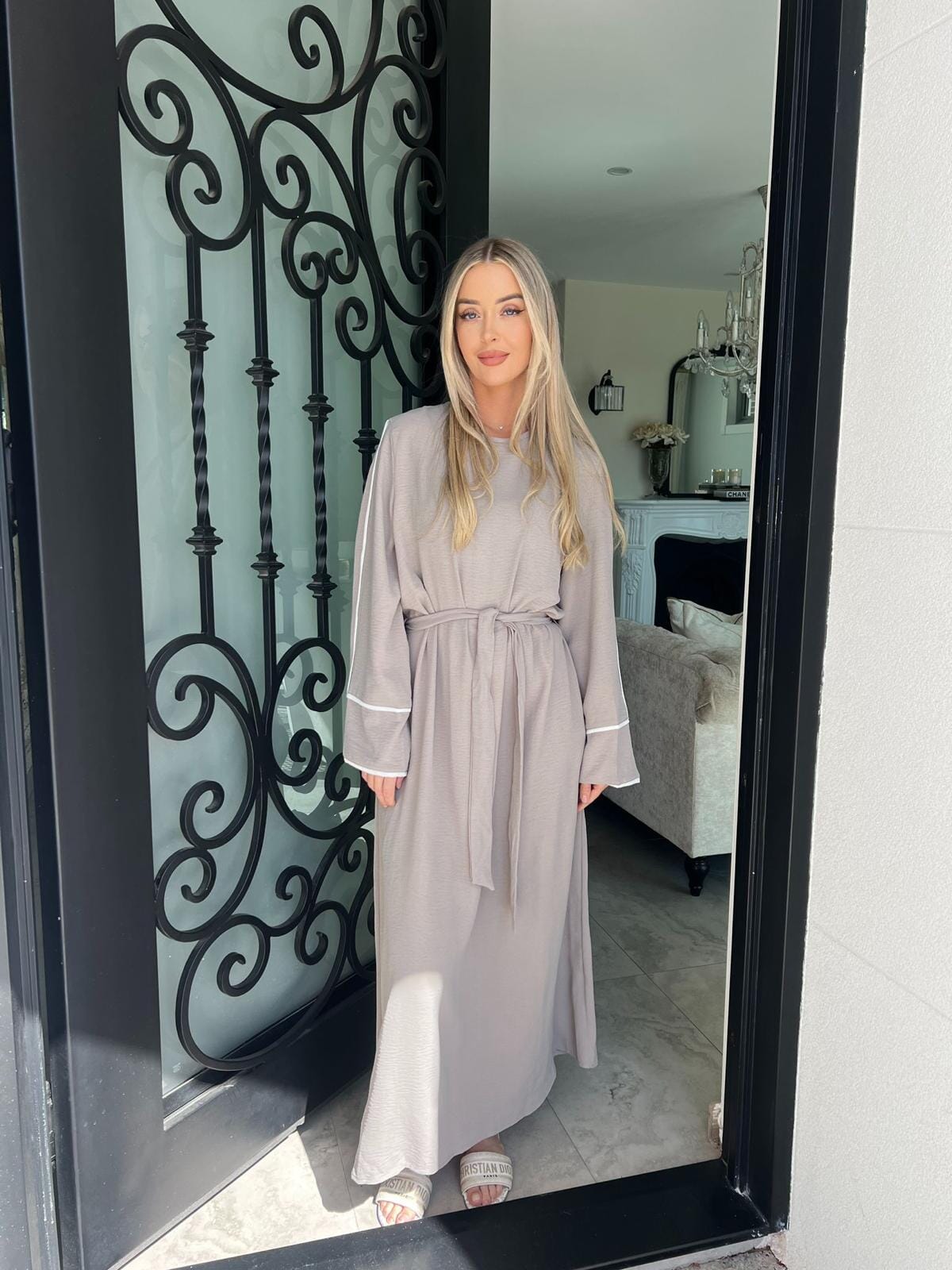 Trimmed Abaya