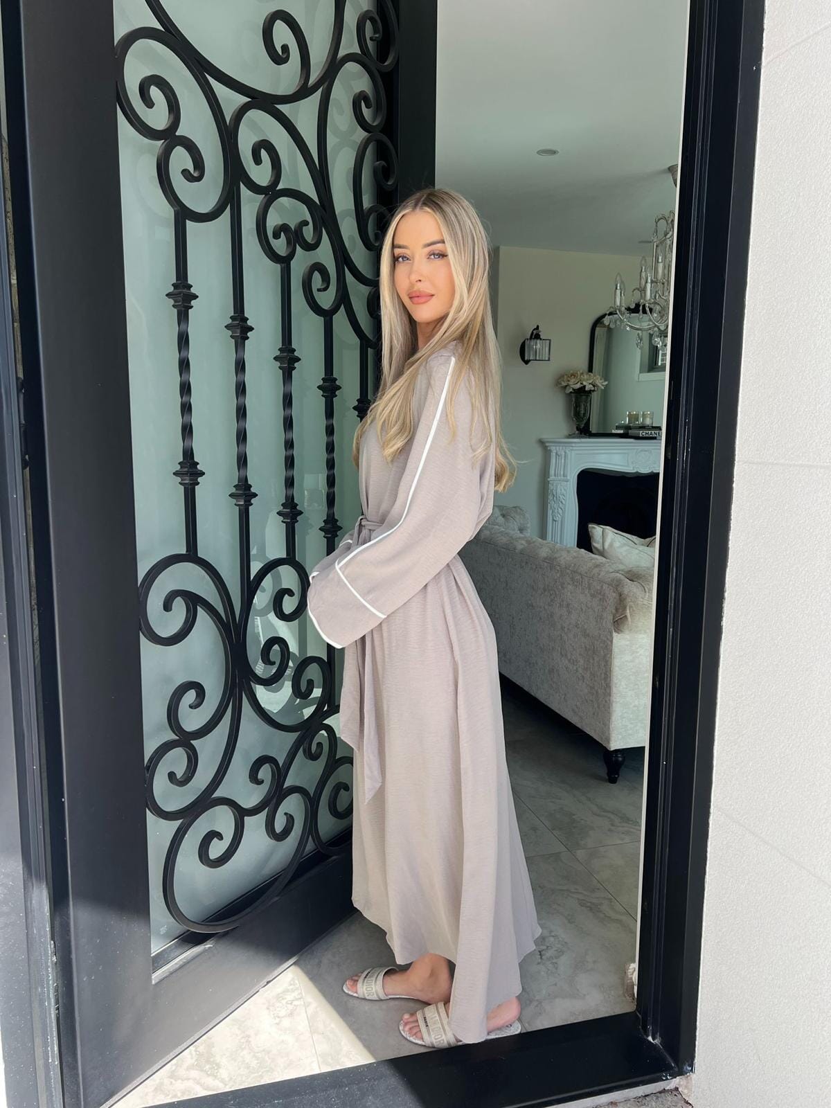 Trimmed Abaya