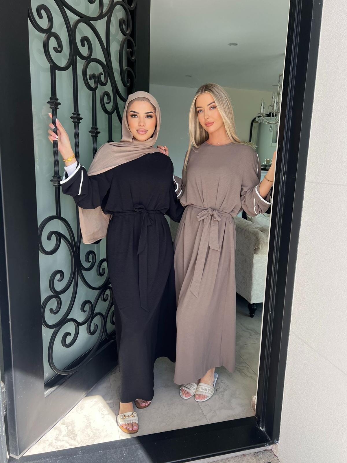 Trimmed Abaya