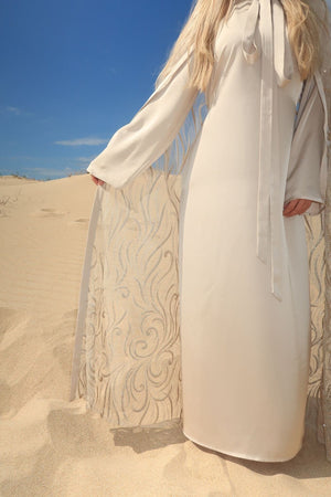 PRE ORDER Al Sahara Nude Cape Set