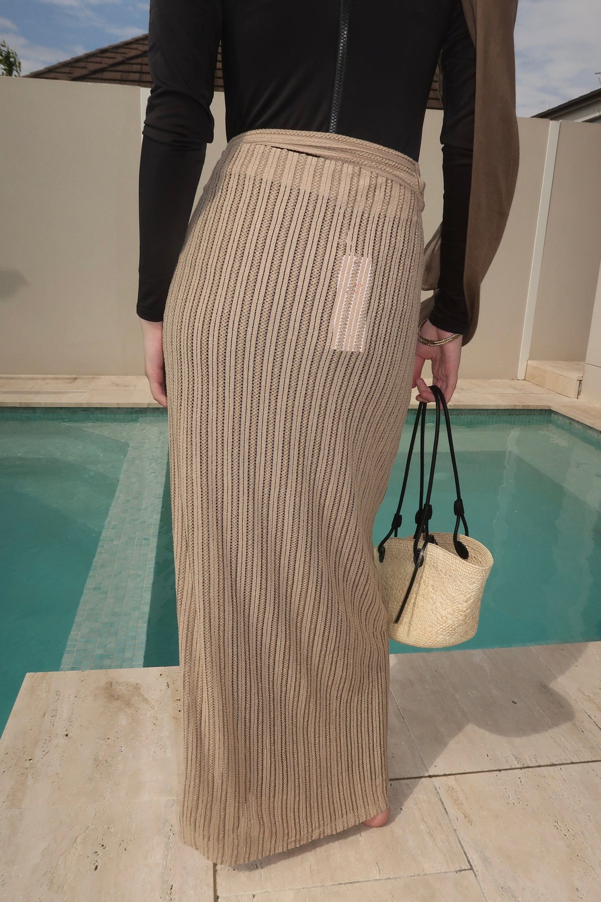 Crochet Plain Wrap Sarong