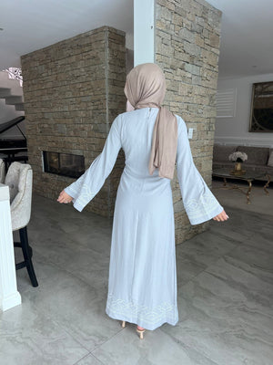 Embroidery Abaya Set