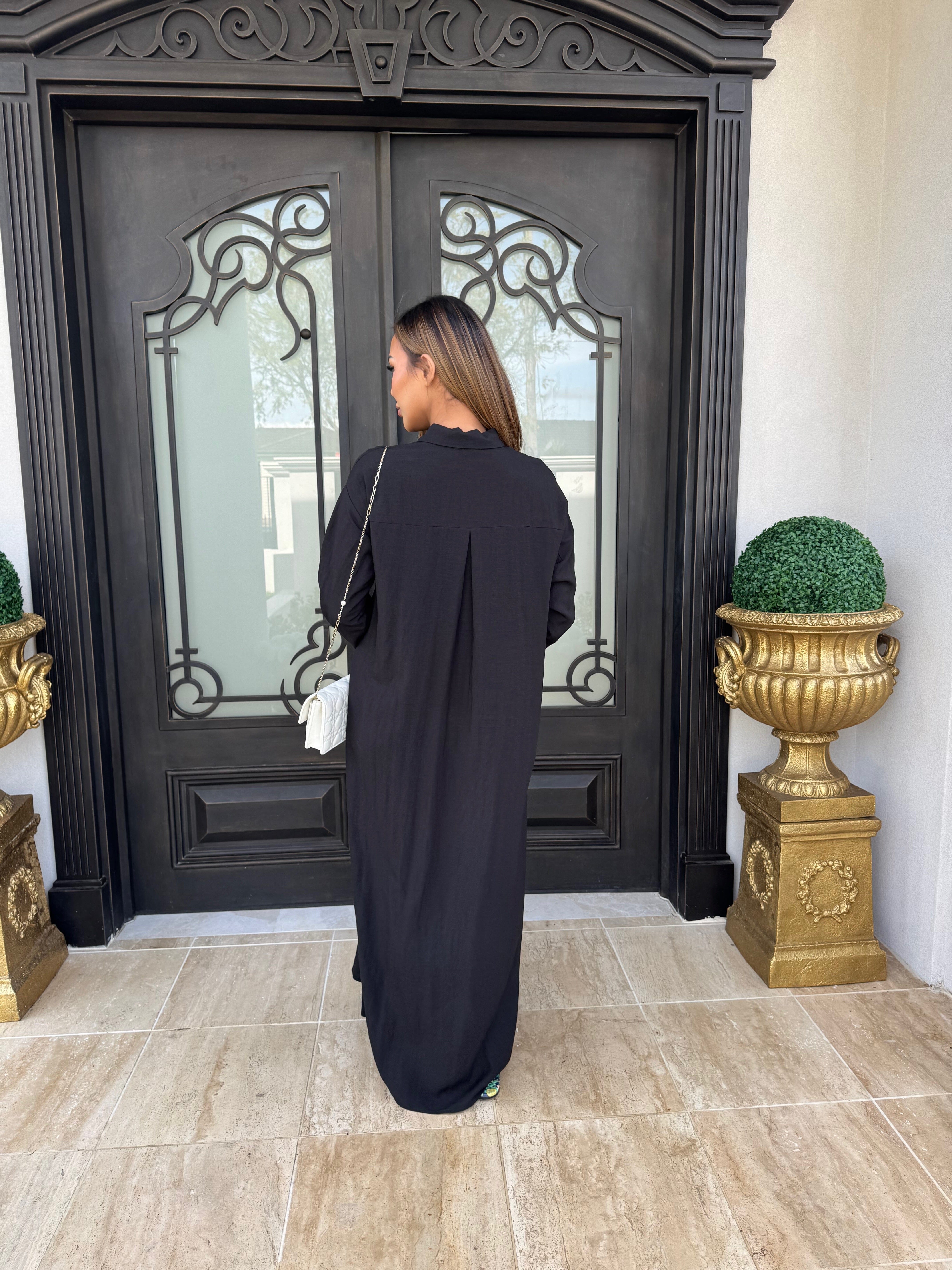 Linen Abaya
