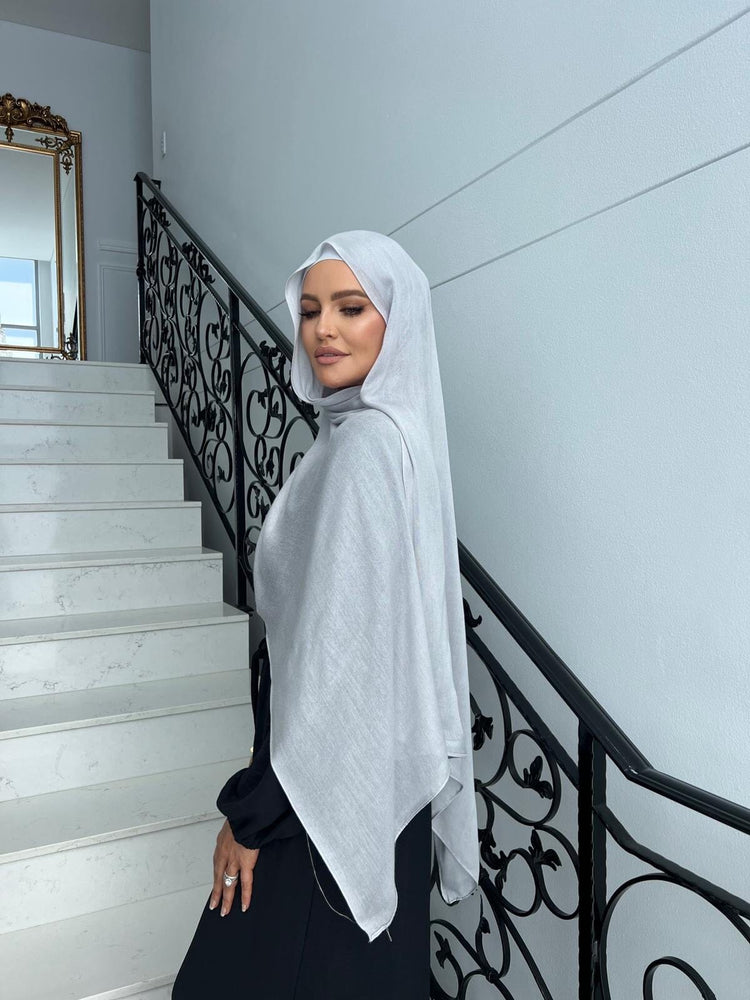 
            
                Load image into Gallery viewer, Silver Hijab Set
            
        