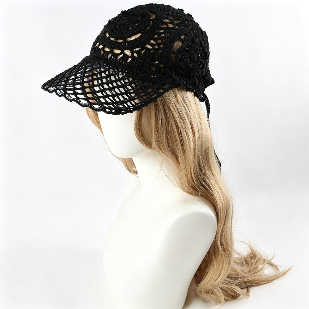 Crochet Visor Hat