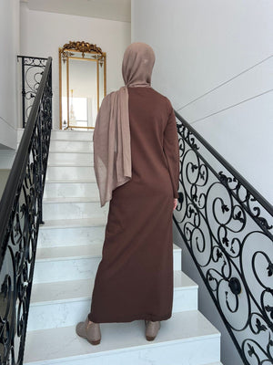 Knit Abaya Set