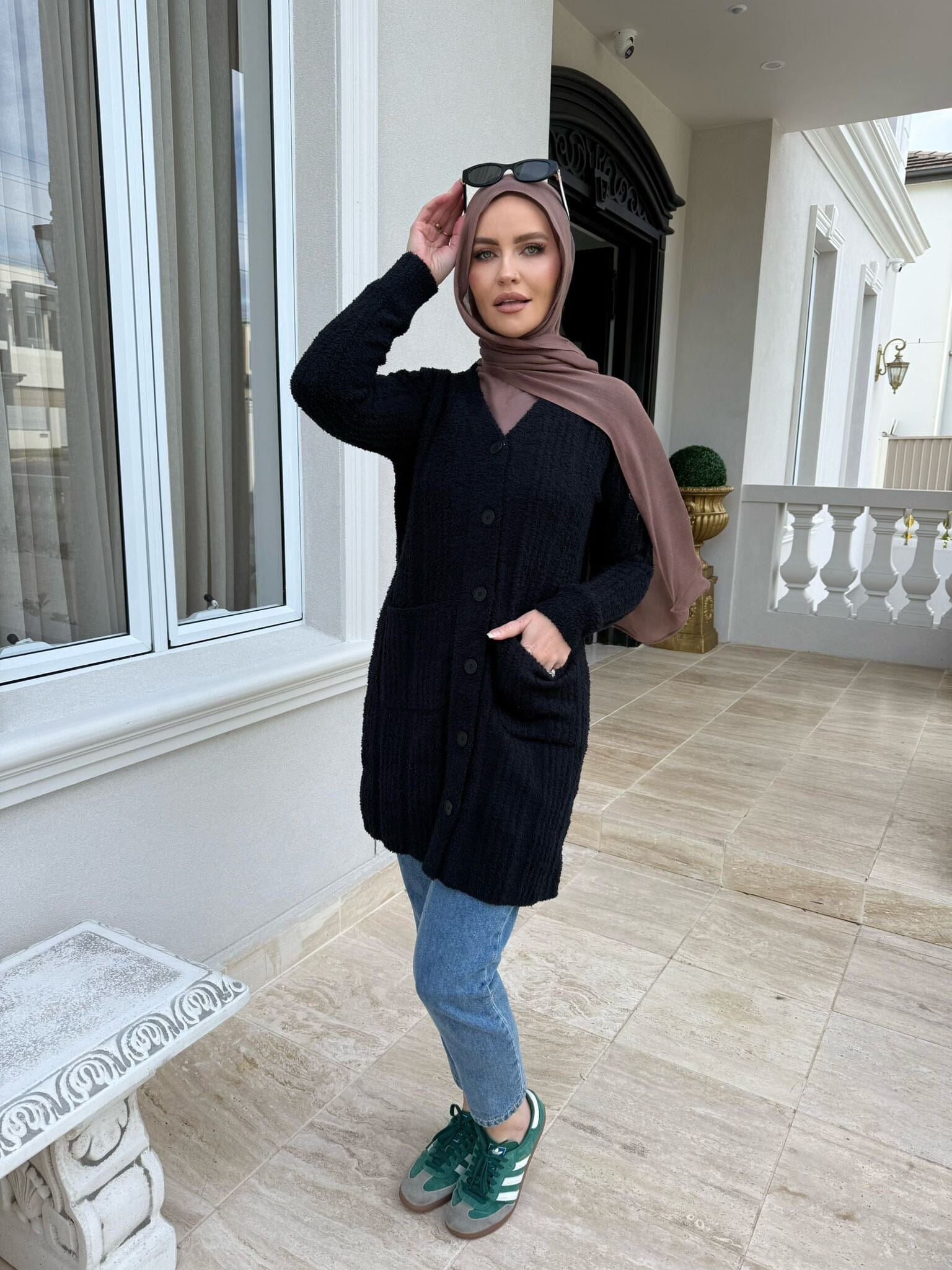Blush Midi Cardigan