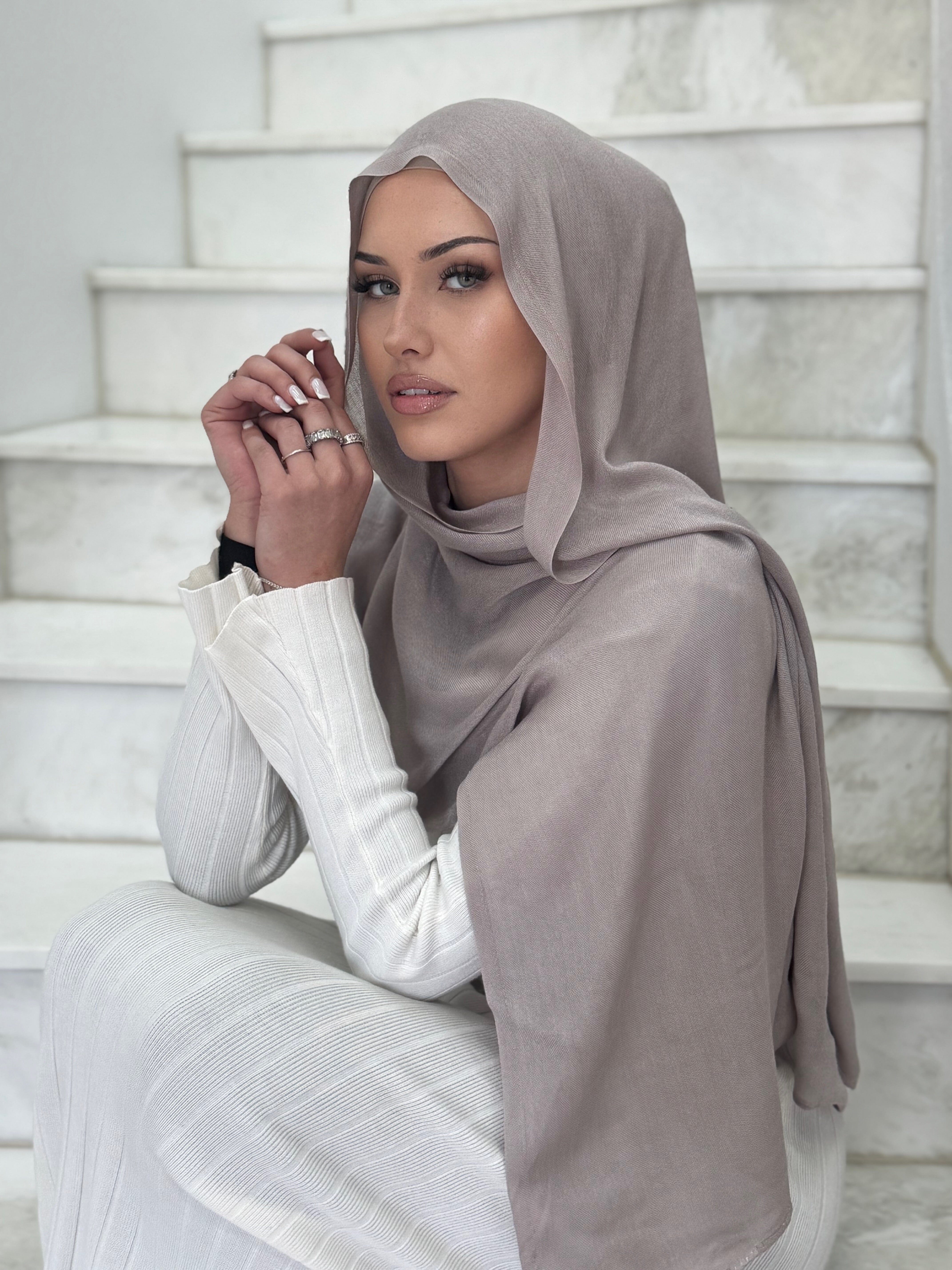 Almond Hijab Set
