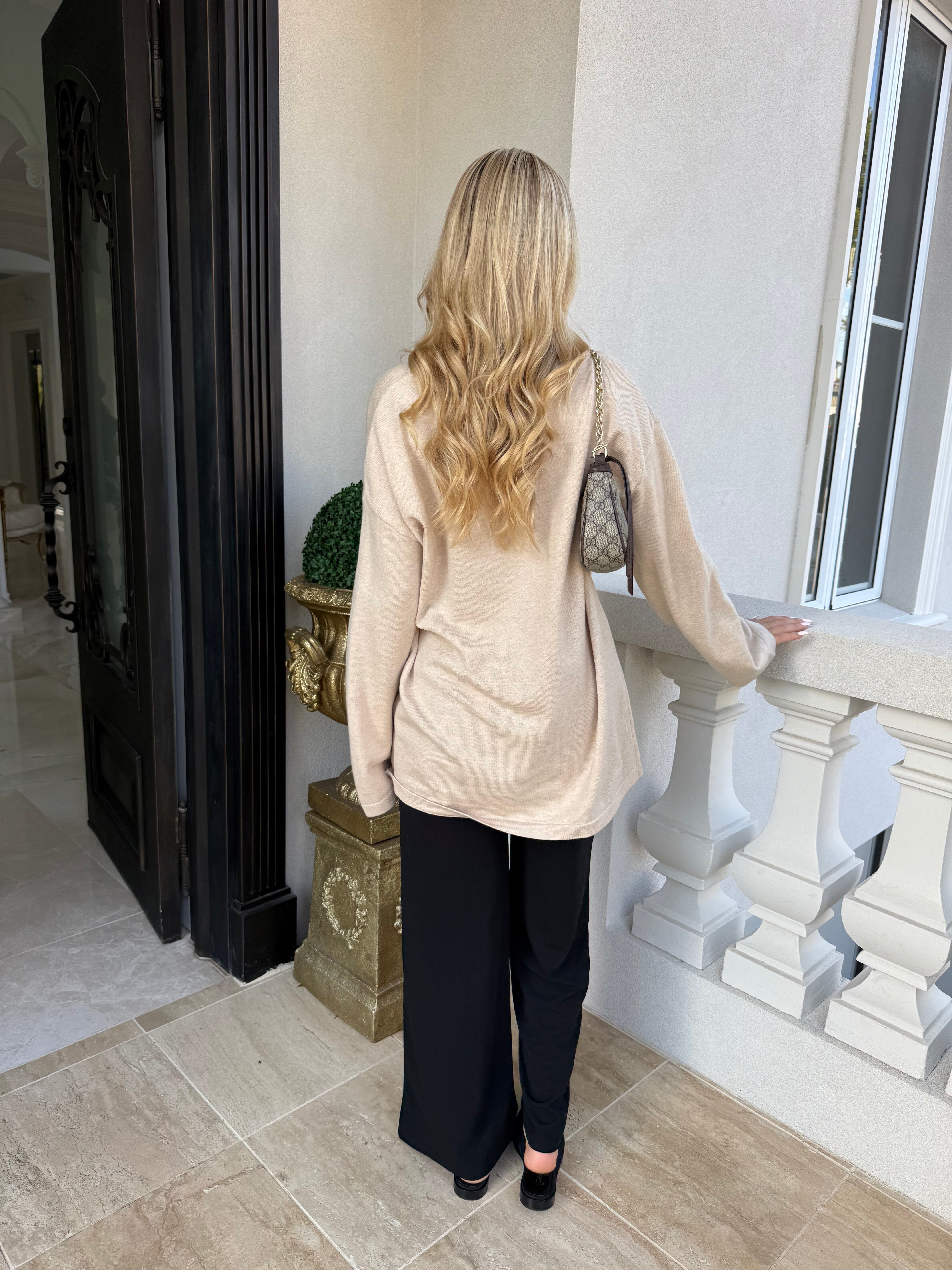 Crew Neck Soft Jumper
