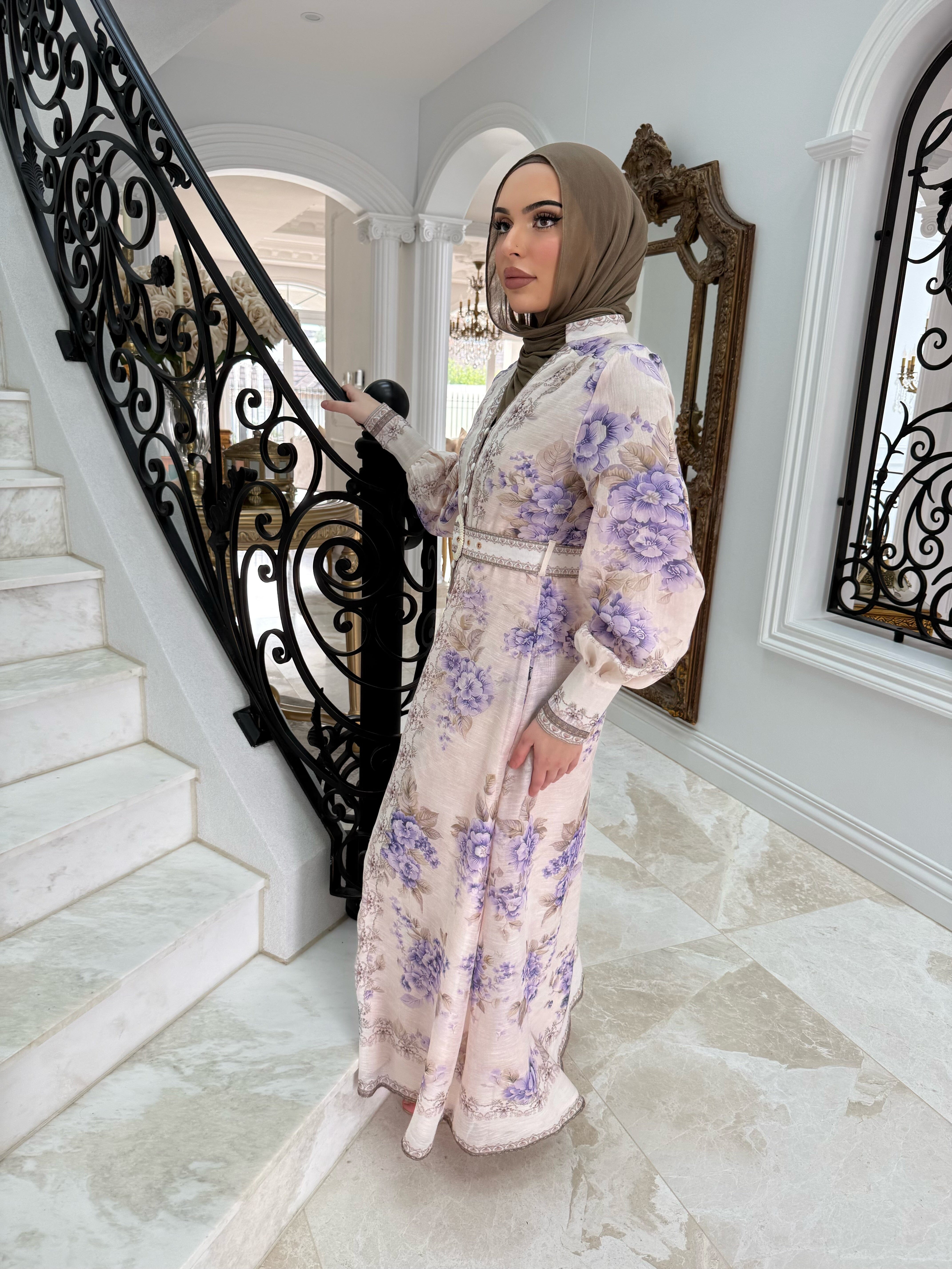 Lavender Bloom Dress
