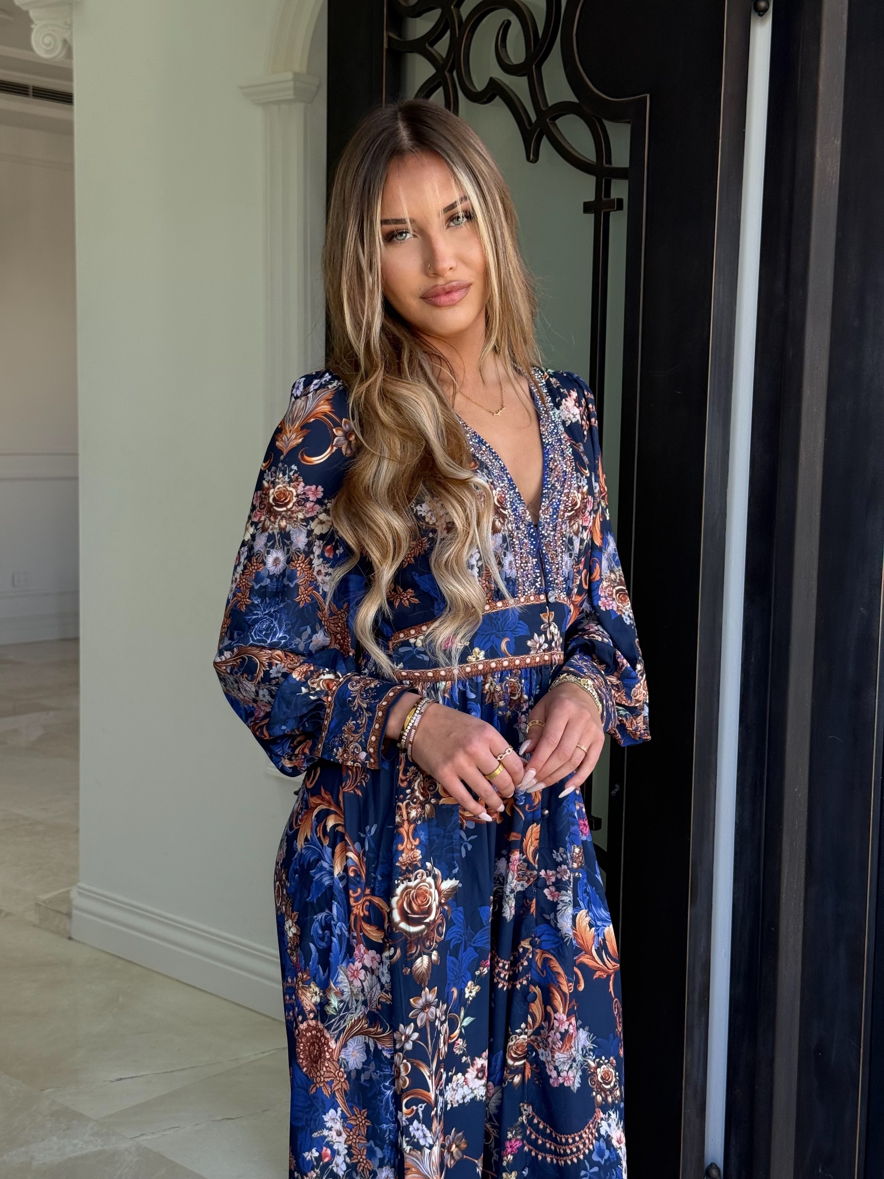 Blue Spark Dress