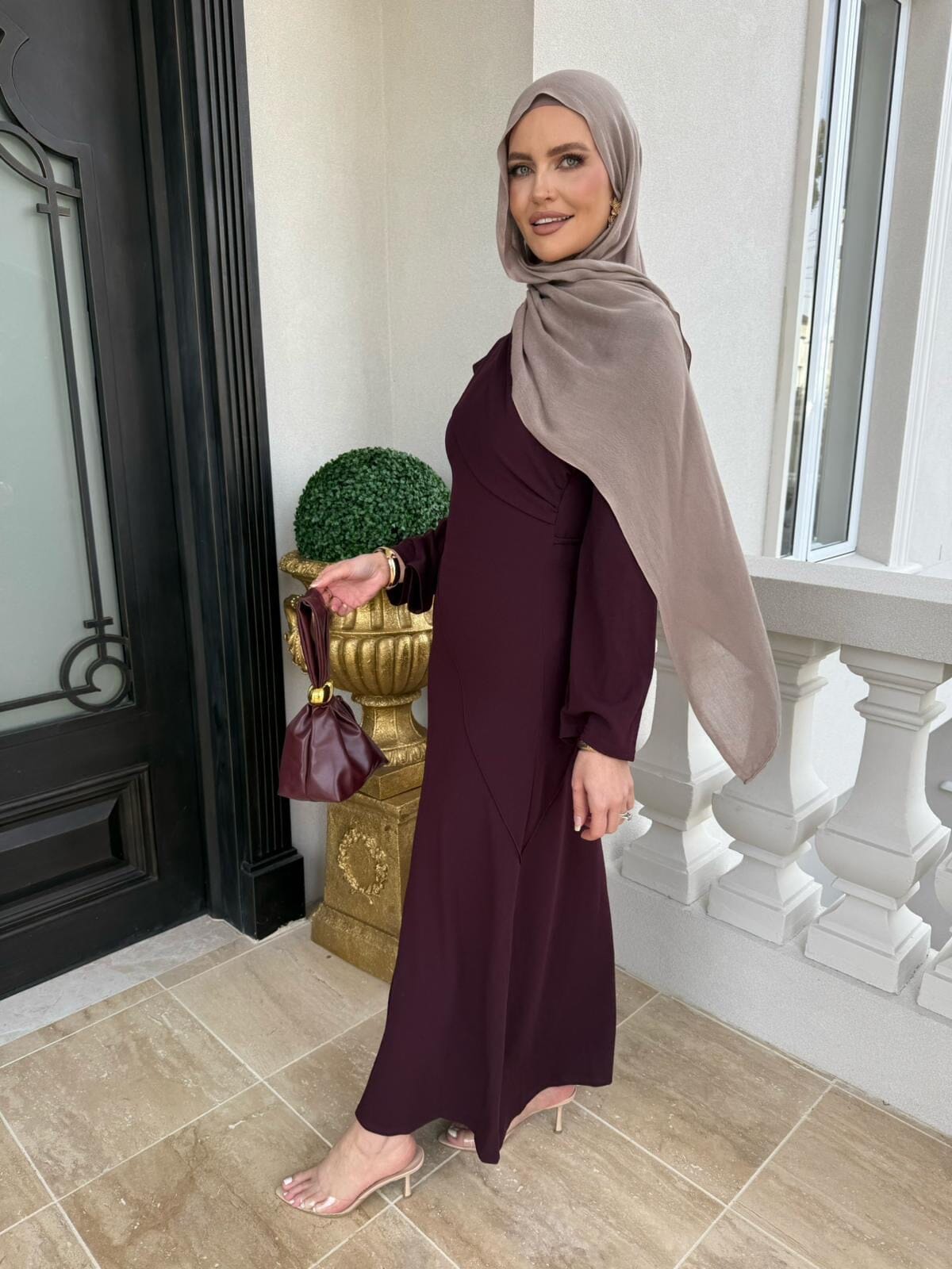 Hena Drape Dress