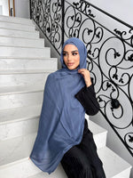 Blue Hijab Set