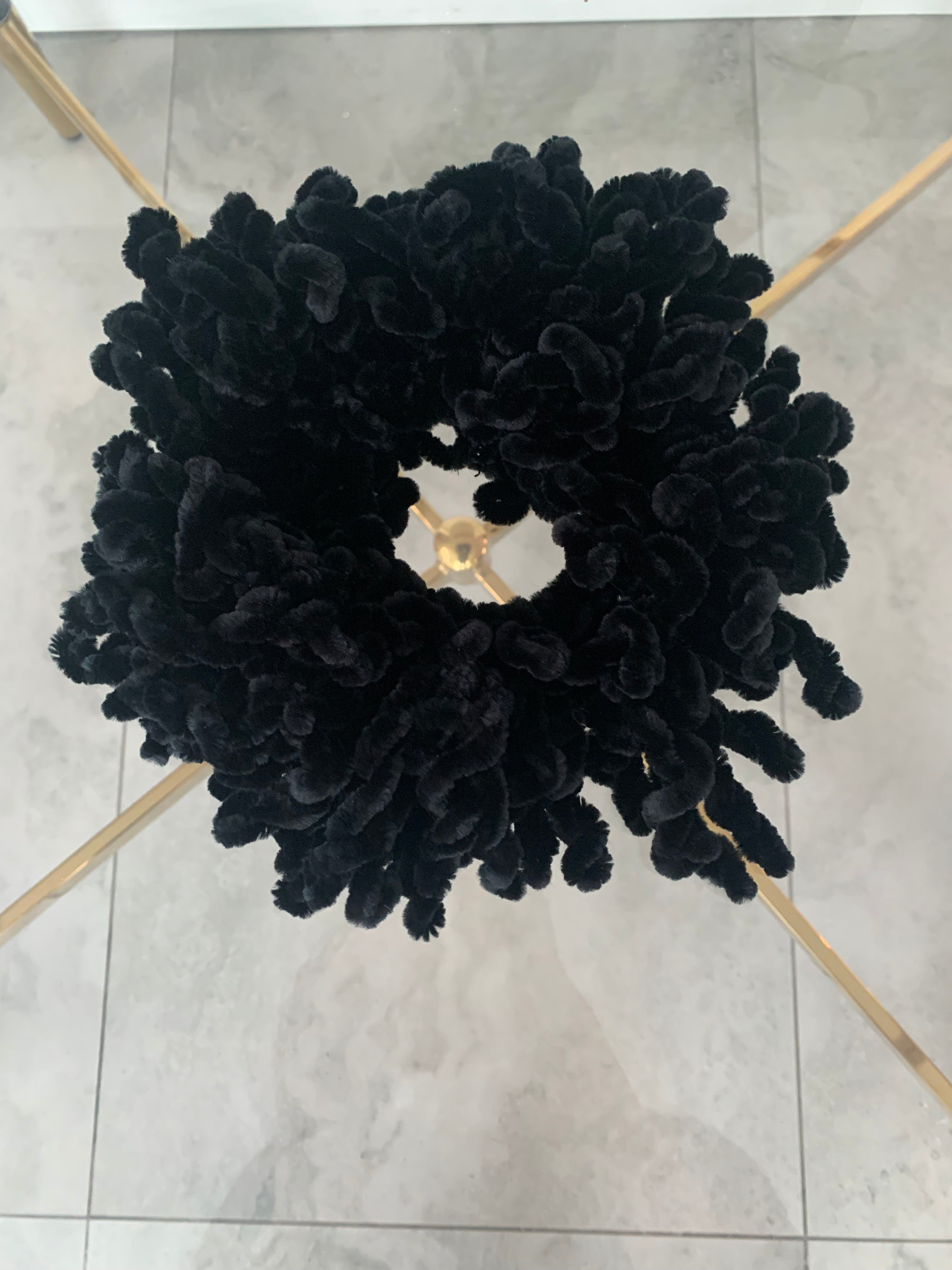 Black Hijab Scrunchie