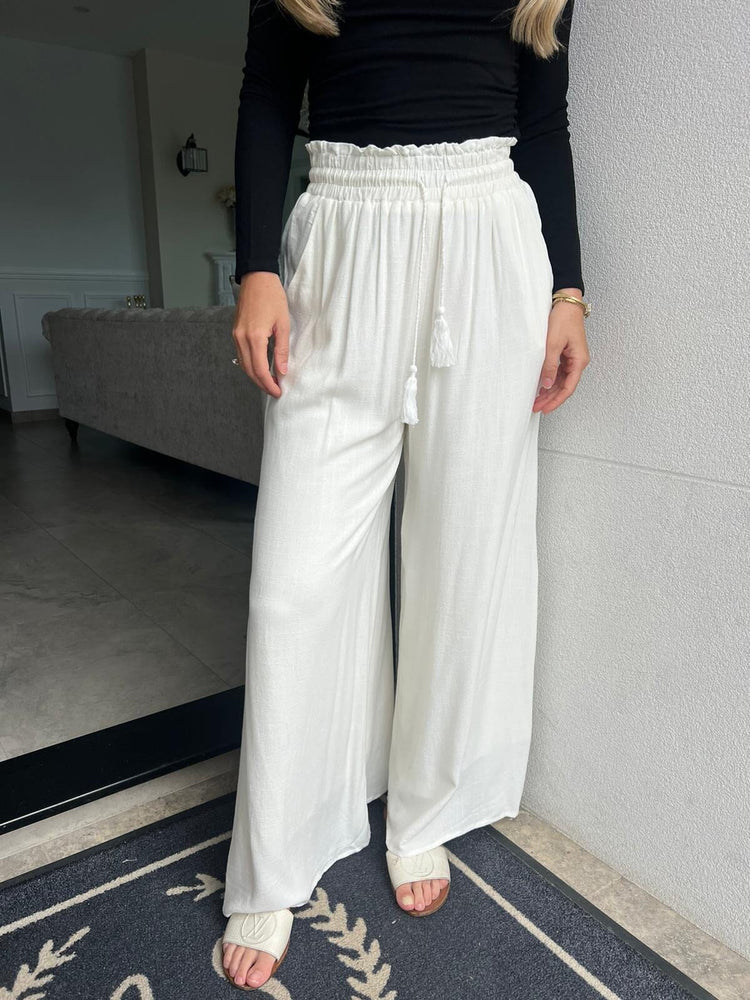 Linen Wide Pants