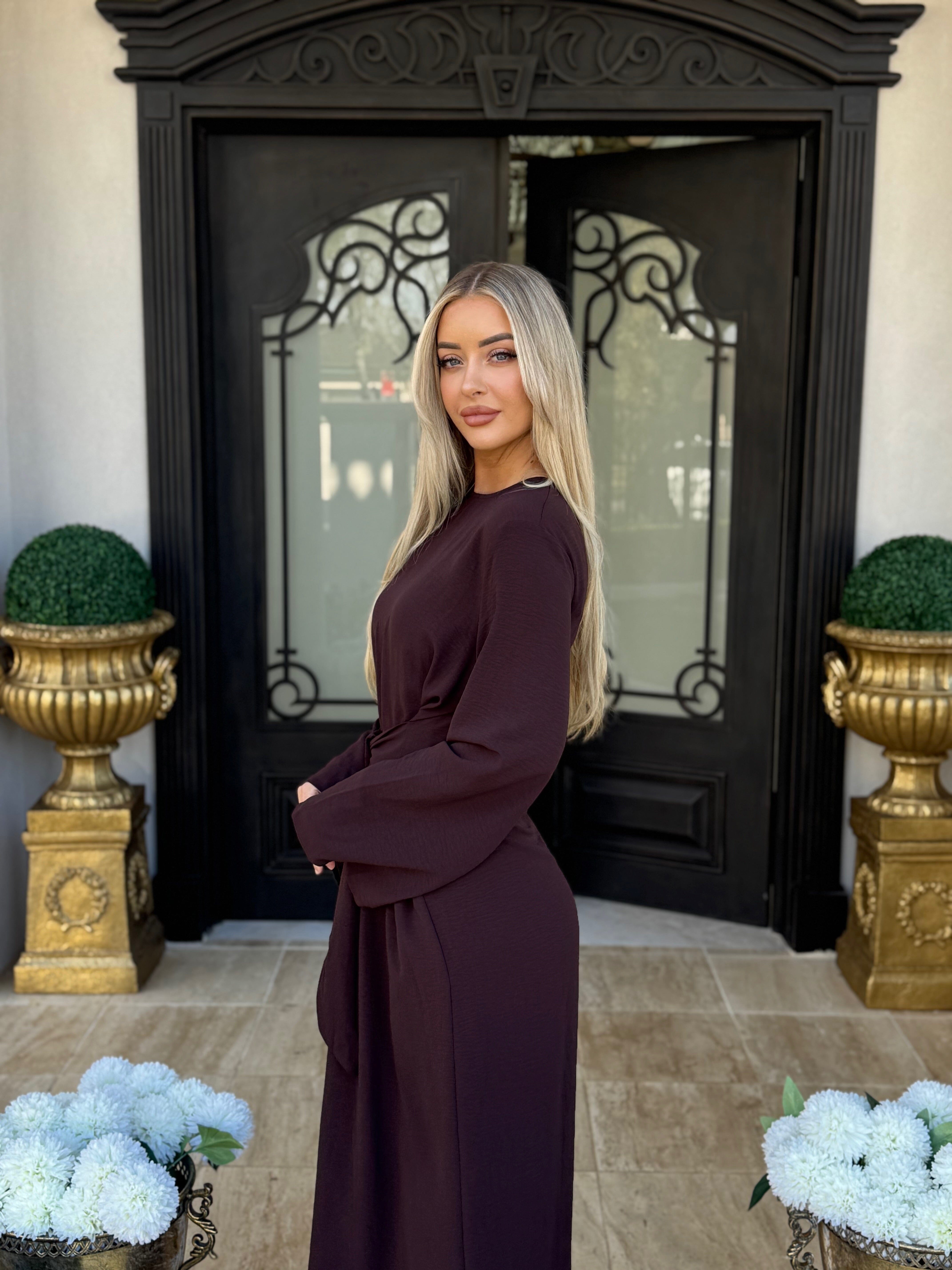 Tie Maxi Dress
