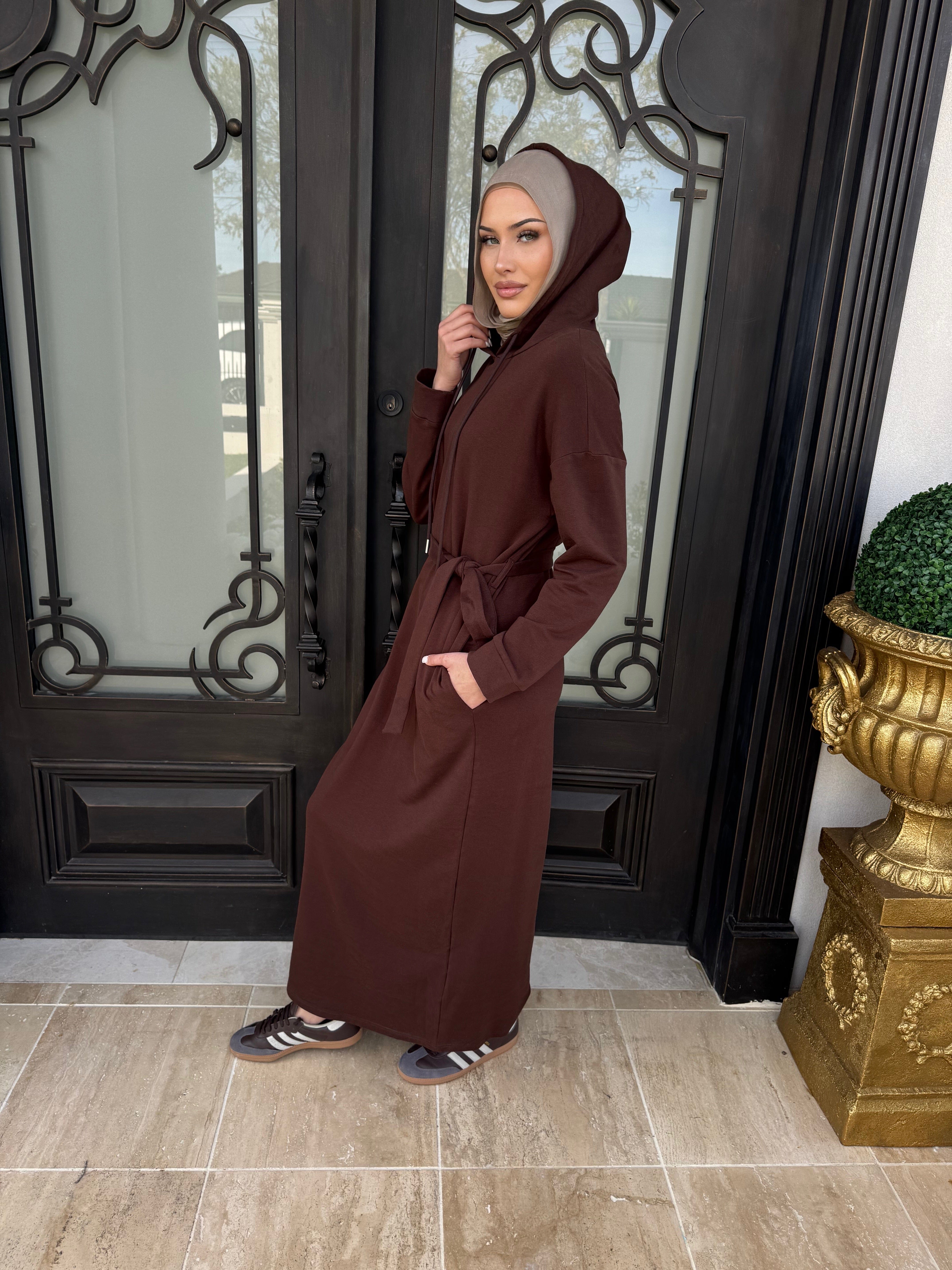 Hoodie Ponte Abaya