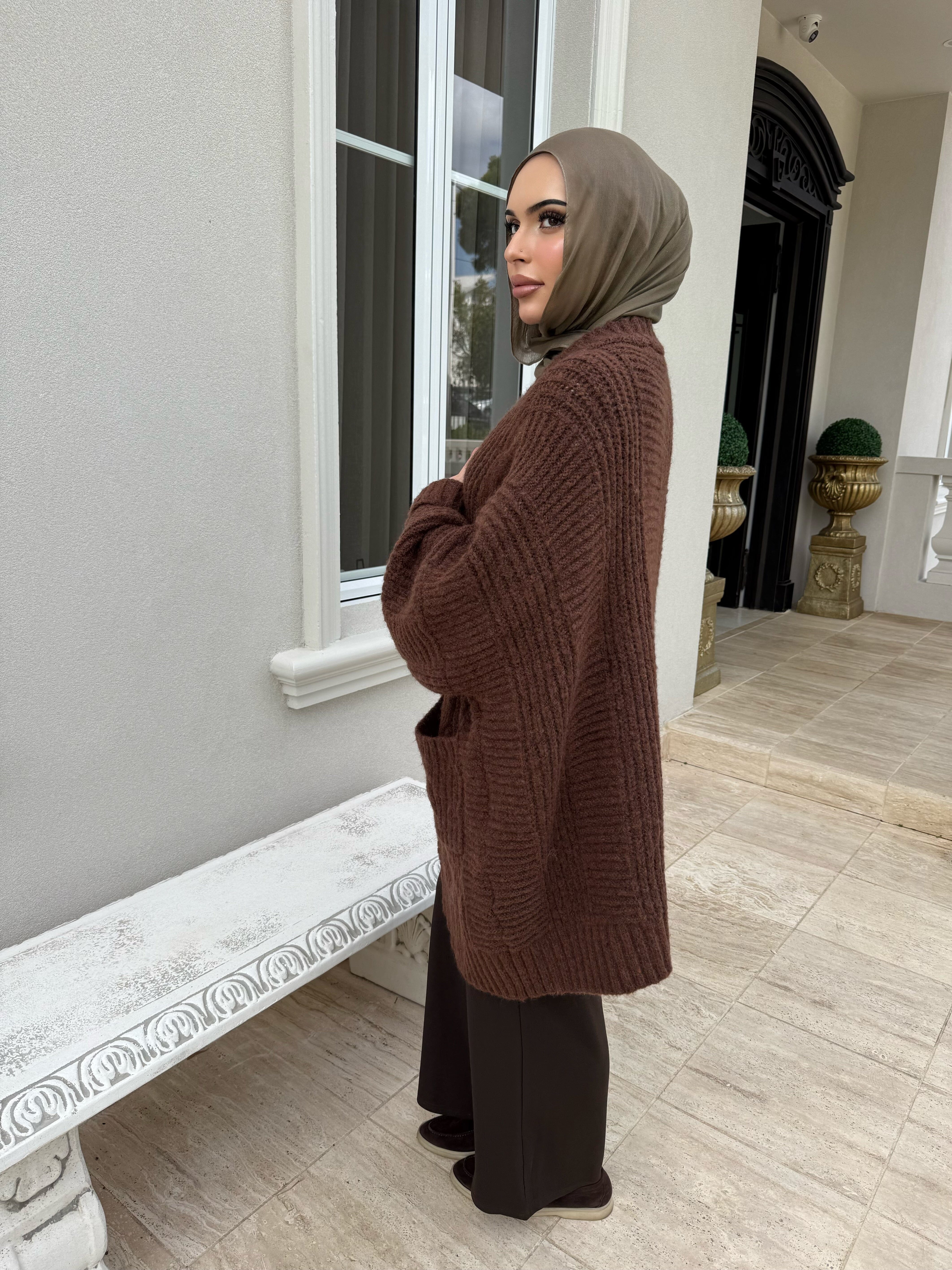 Chunky Midi Caridgan