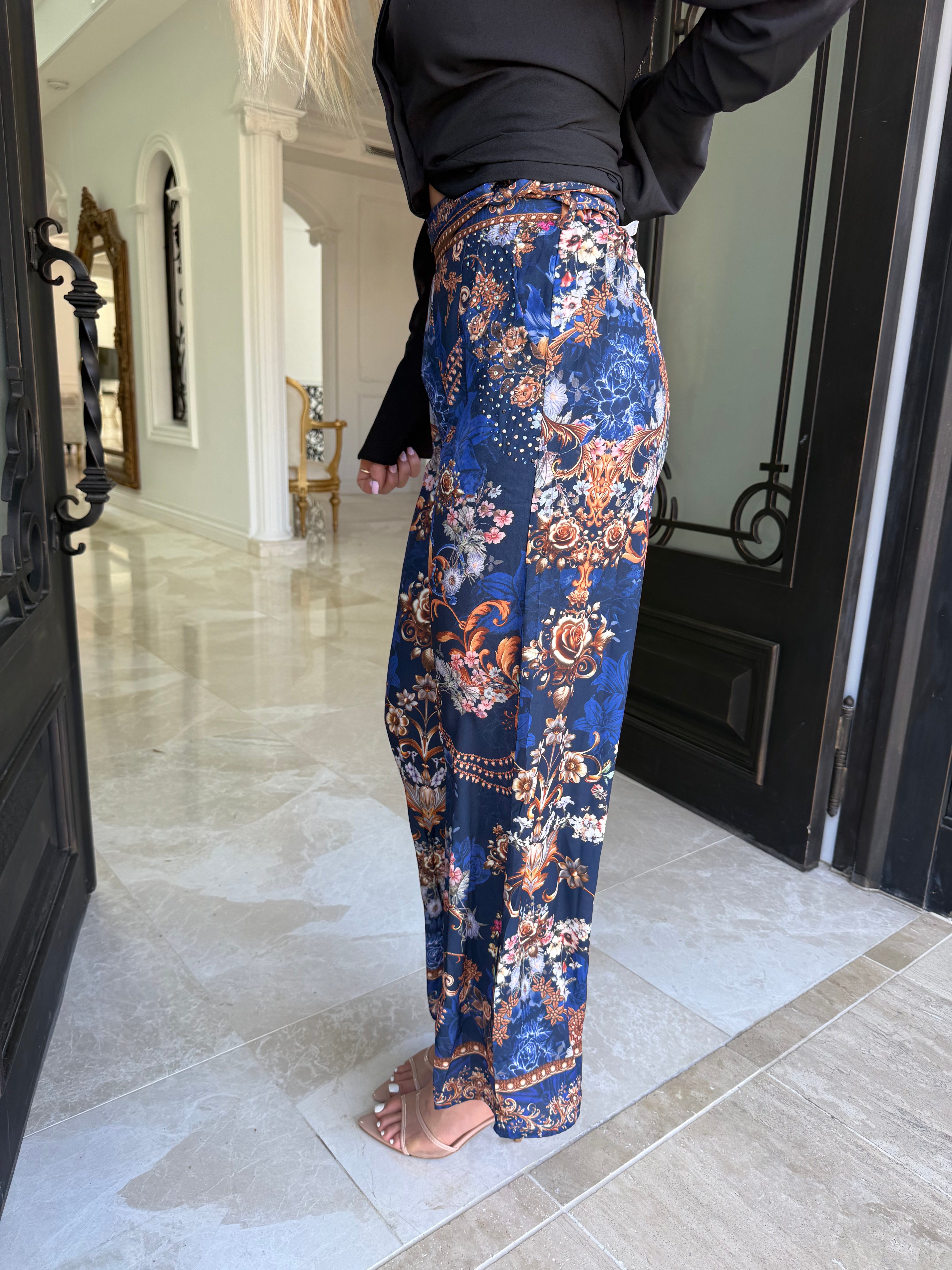 Blue Spark Pants