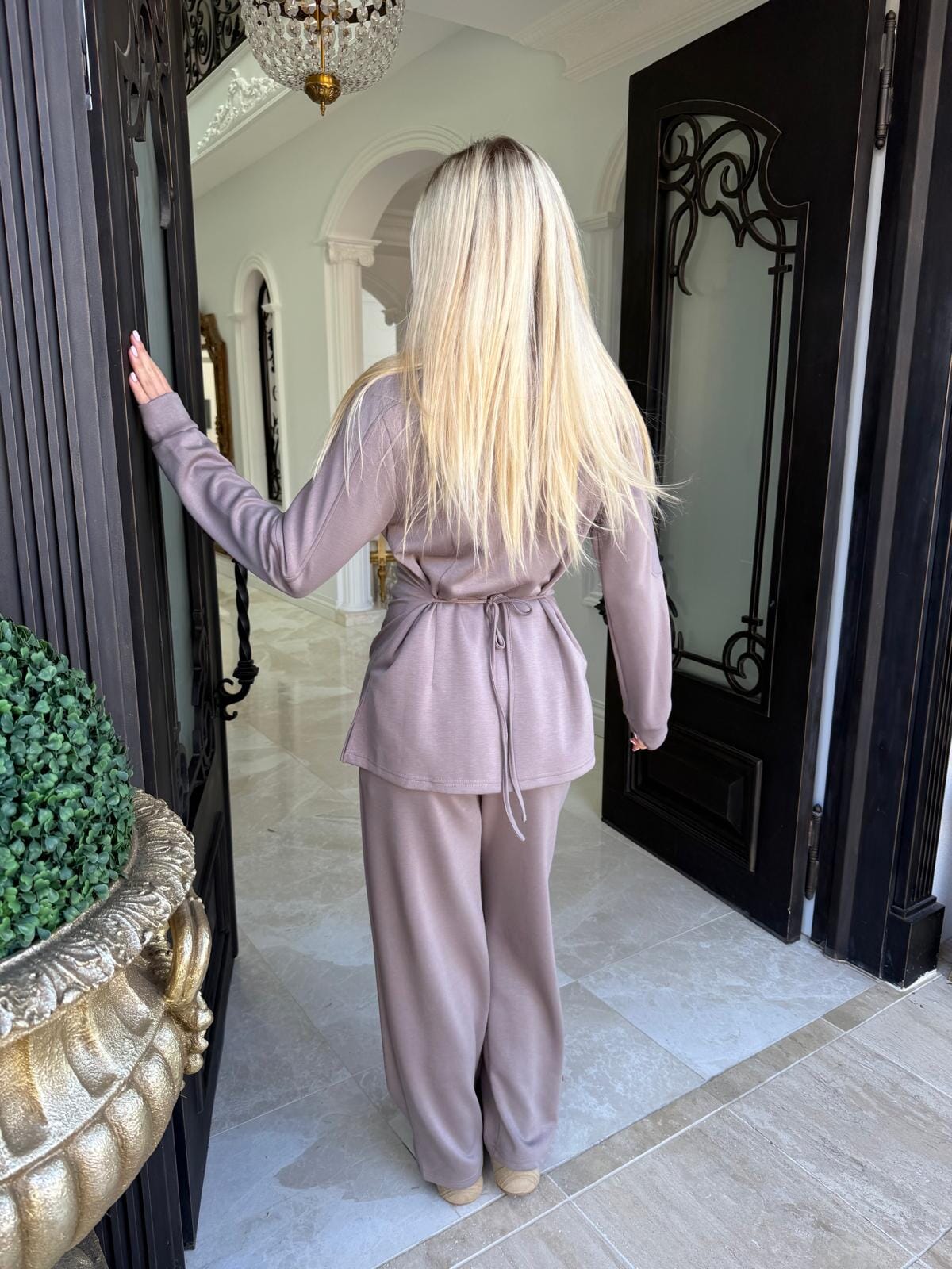 Zip Cinch Tracksuit Set
