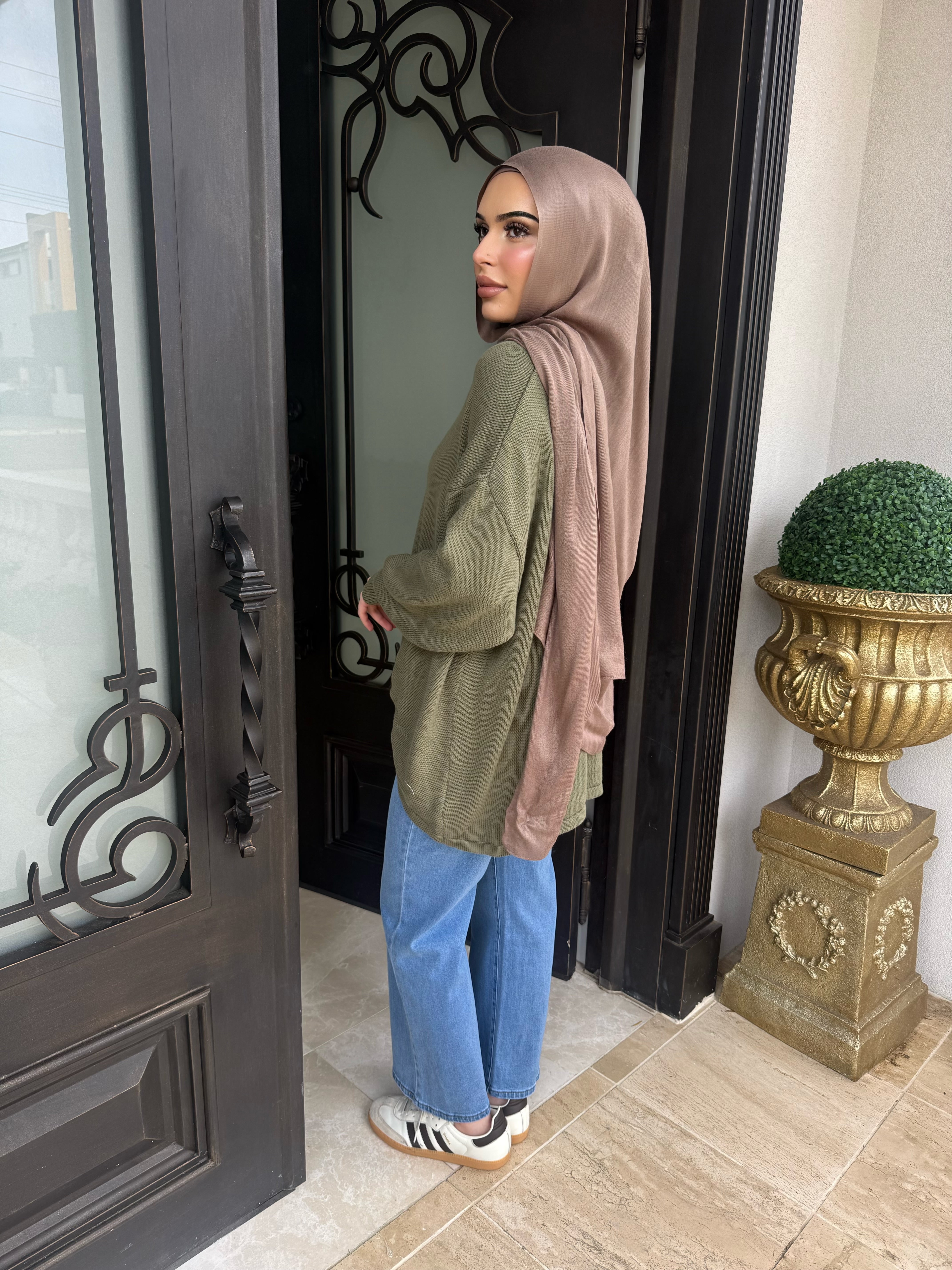 Tucked Knit Jumper