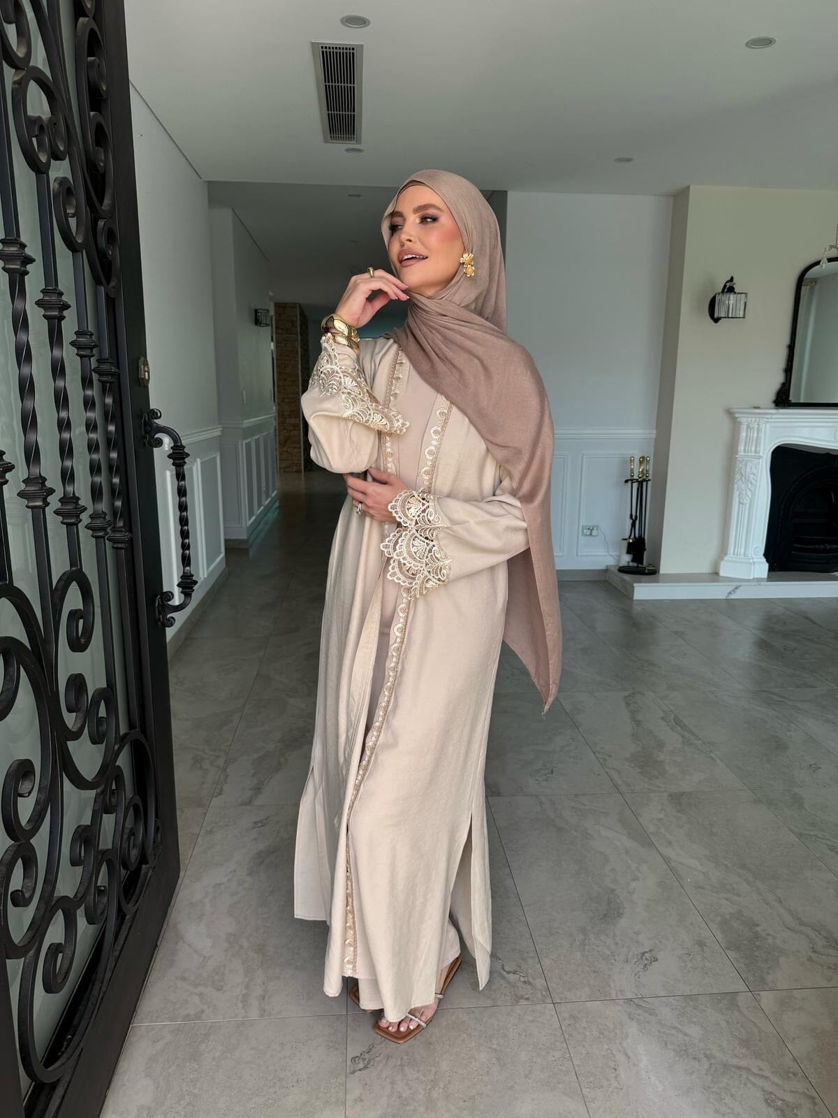 Lace Abaya