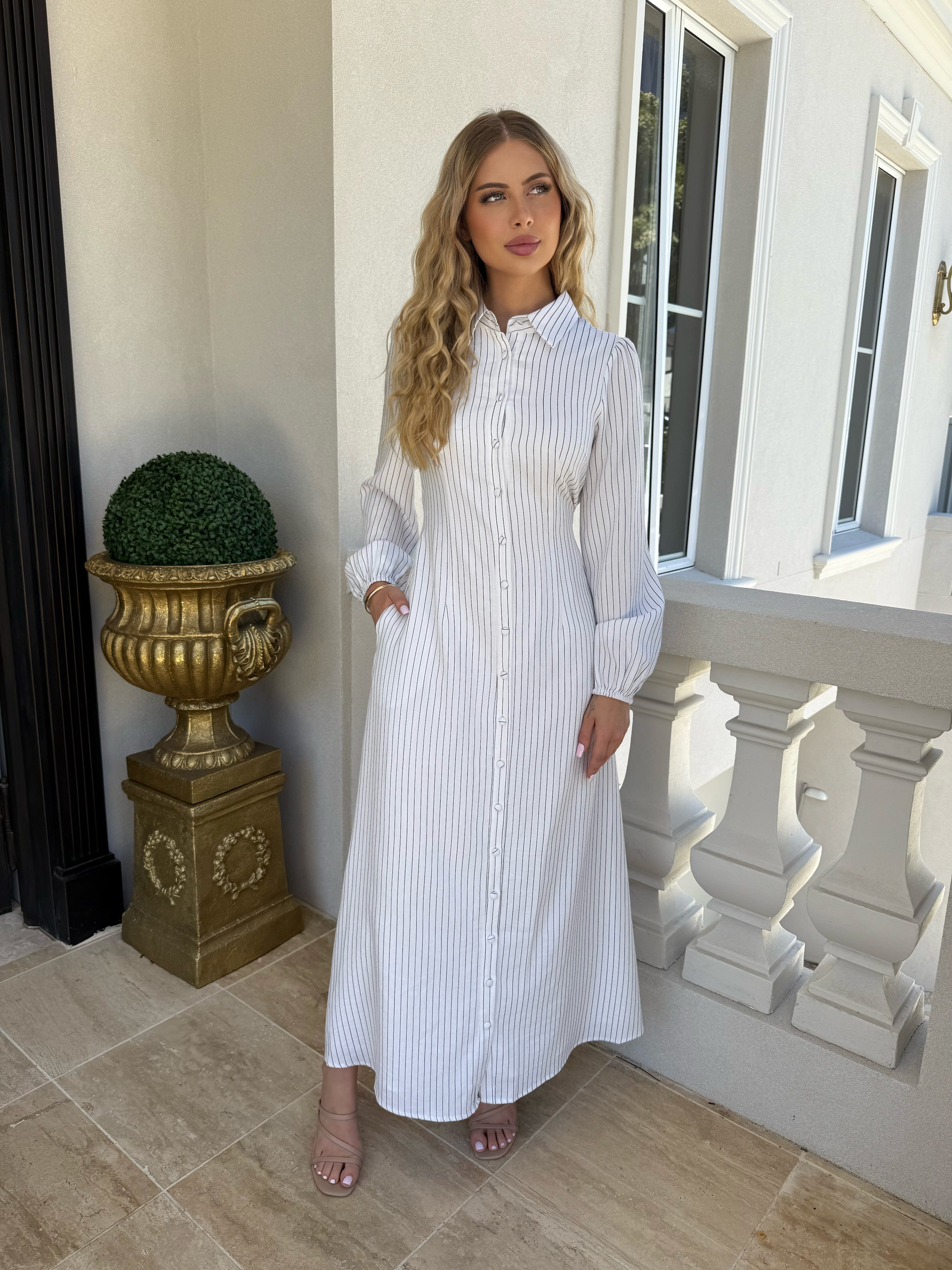 Stripe Dress/ Shirt