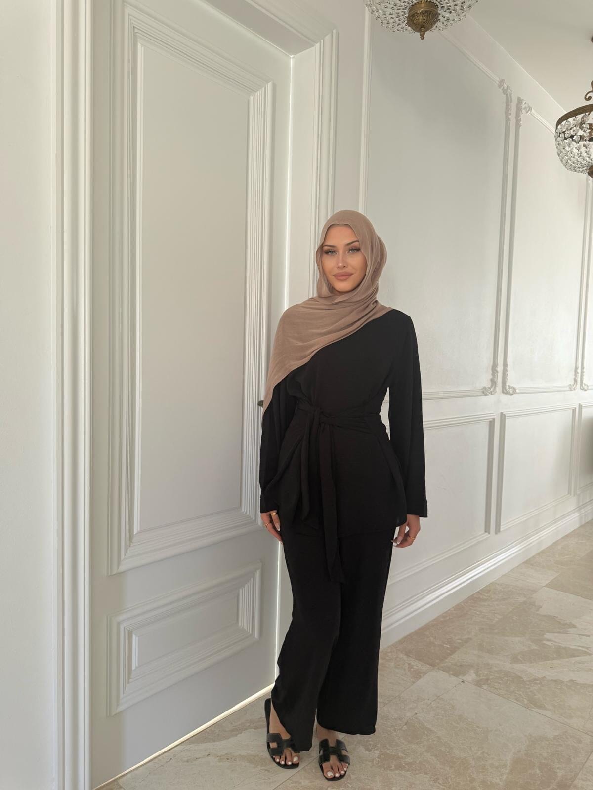 Bow Chiffon Set