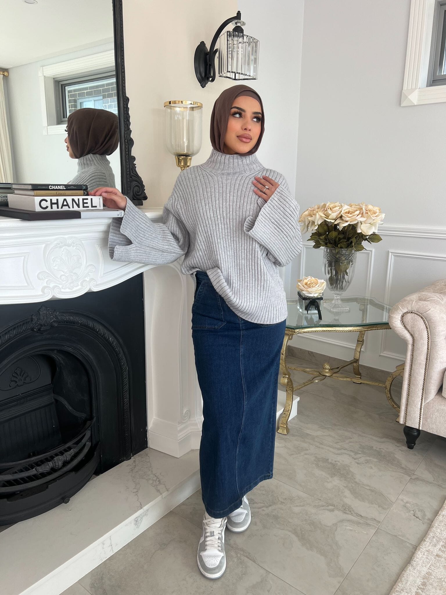 Plain Belle Knit Jumper