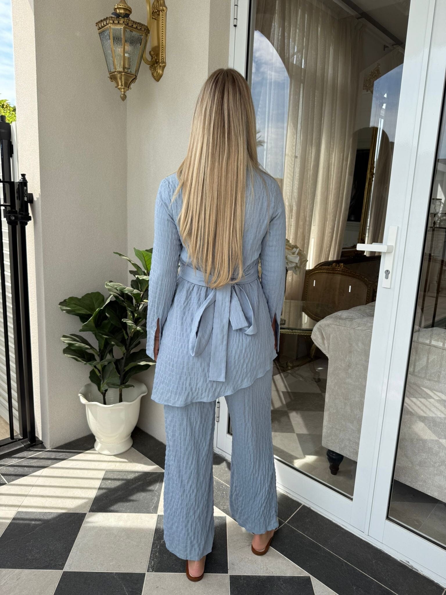 Textured Crepe Set