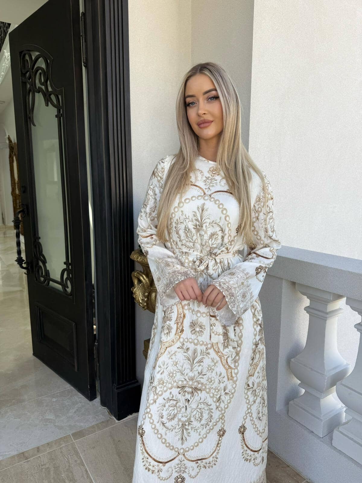 Delta White Dress