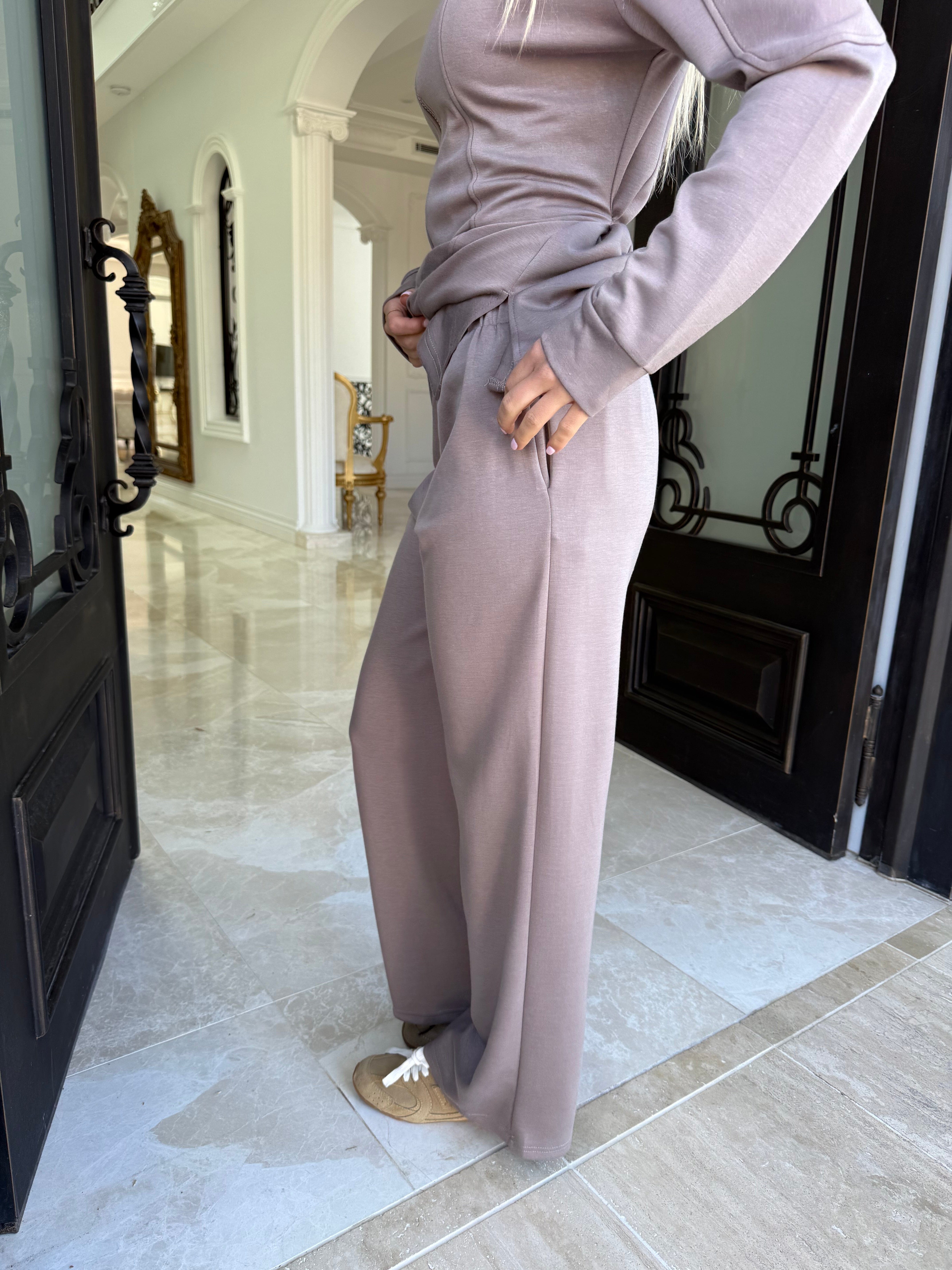 Zip Cinch Tracksuit Set