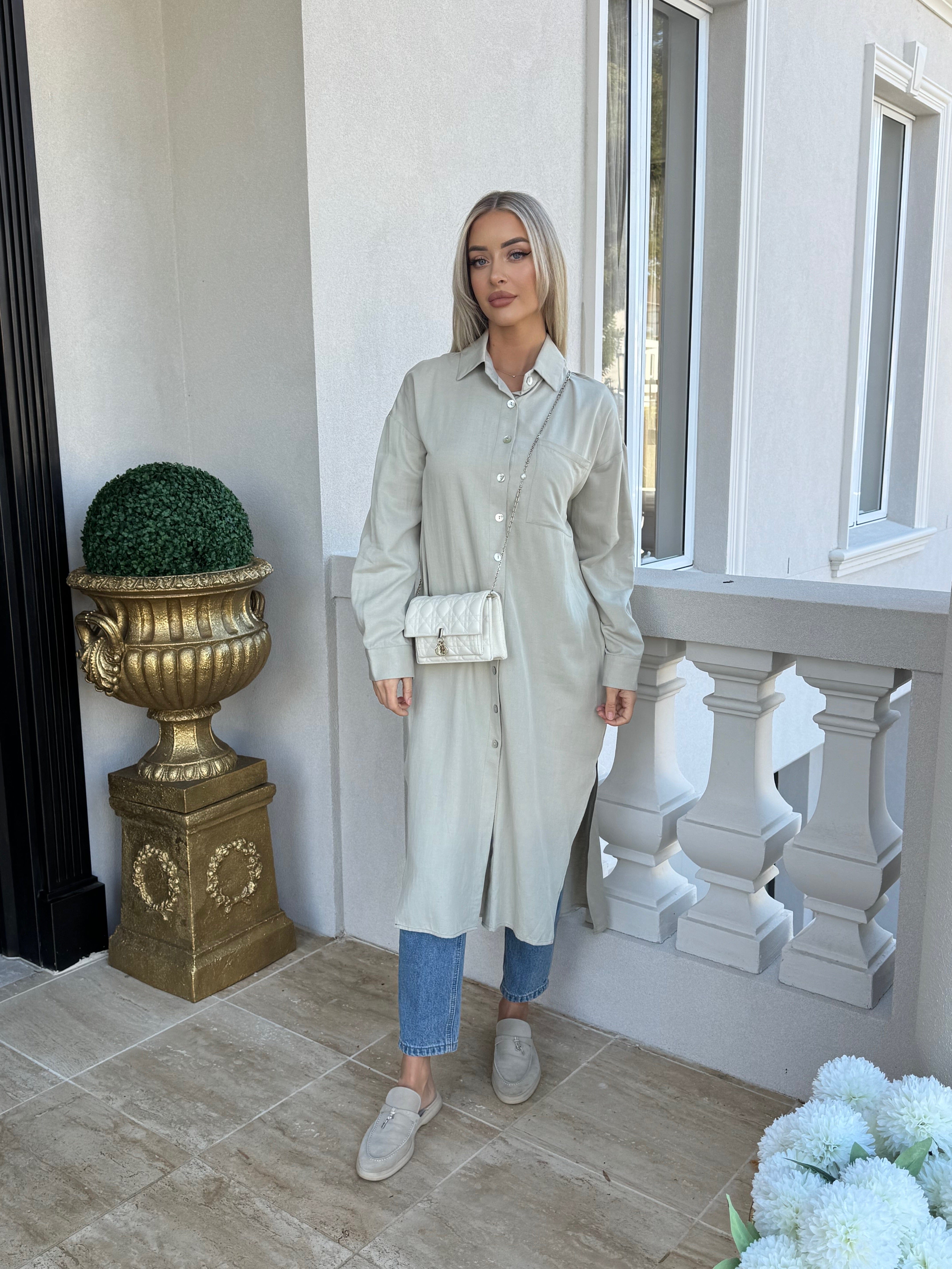Linen Shacket