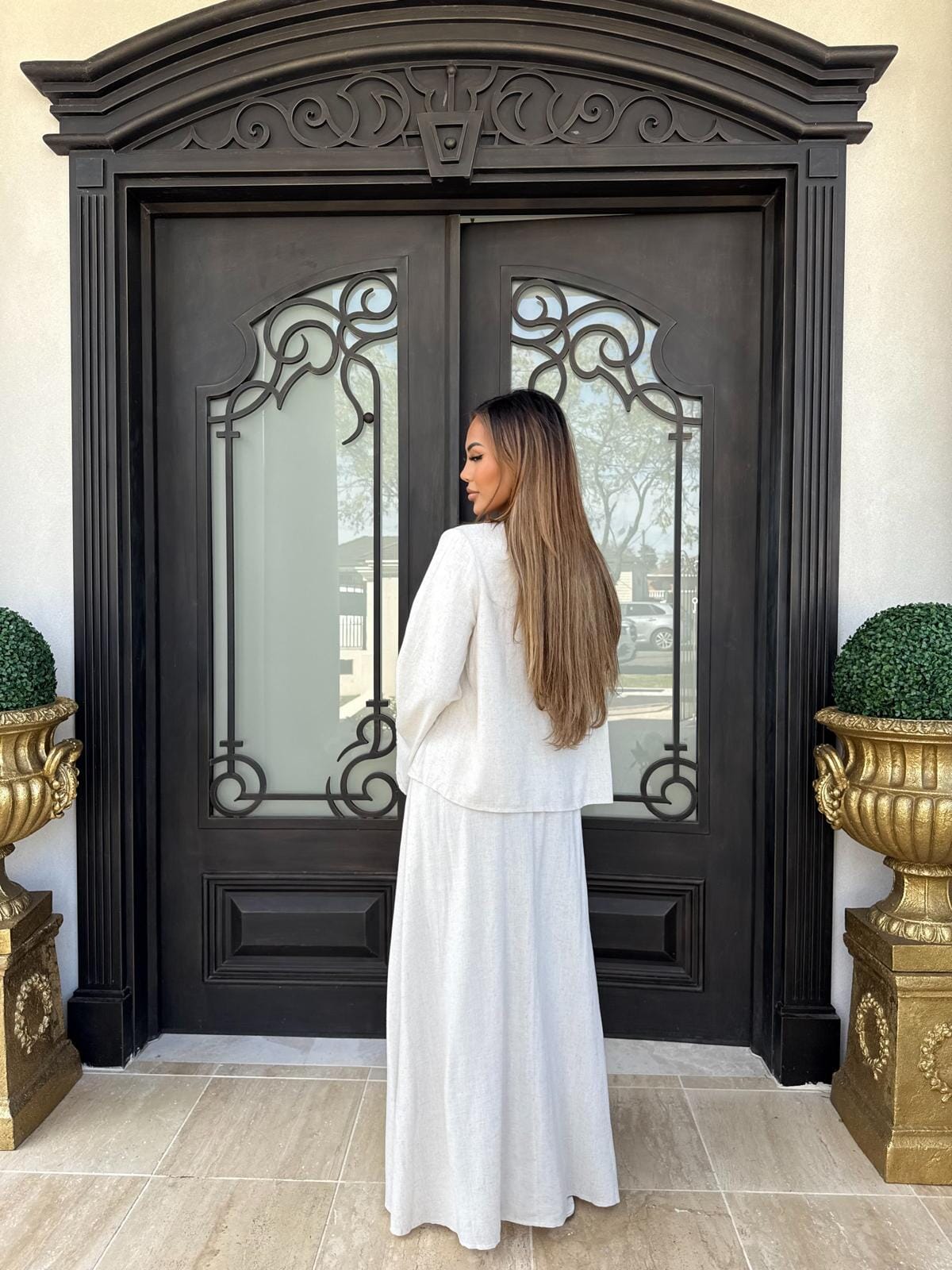 Linen Bow Set