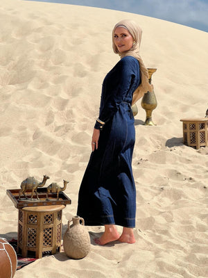 Al Sahara Denim Dress