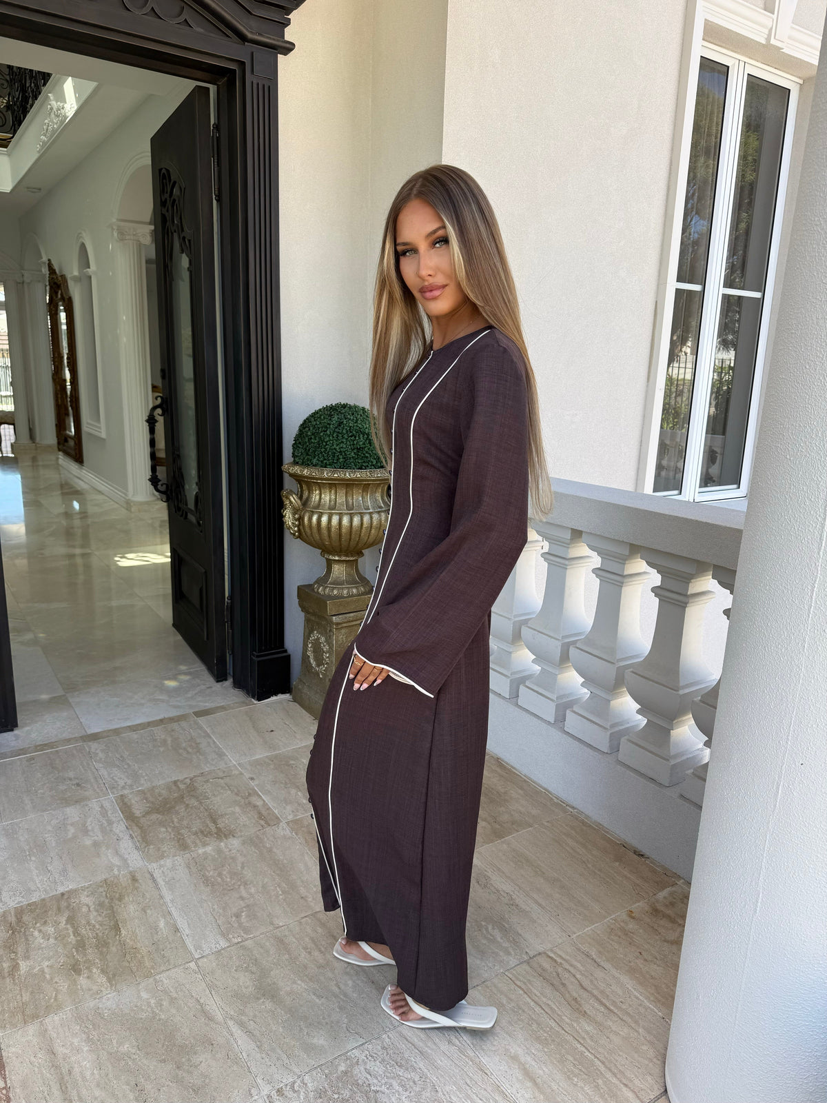 Seara Button Dress