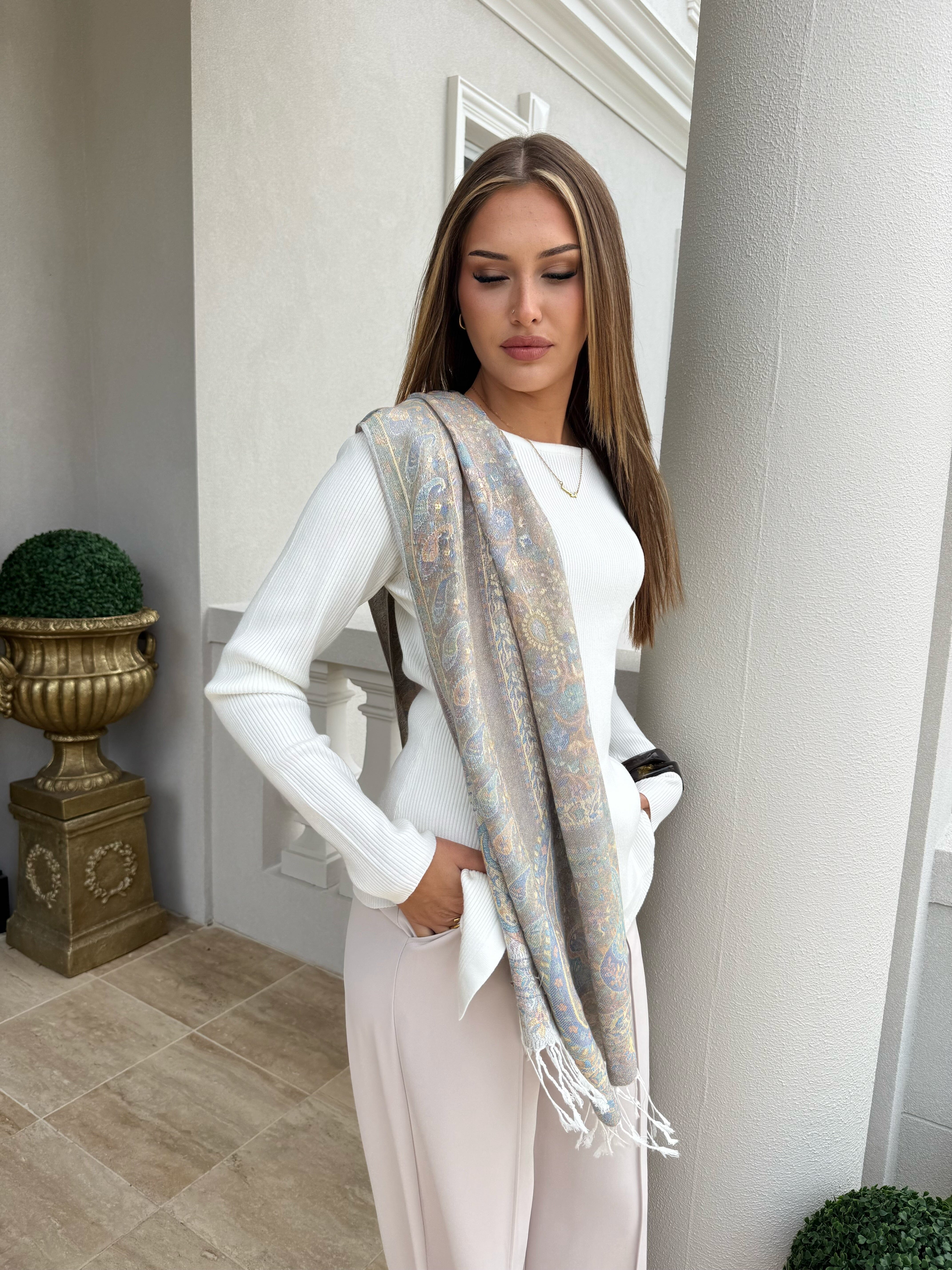 Layali Pashmina Shawl