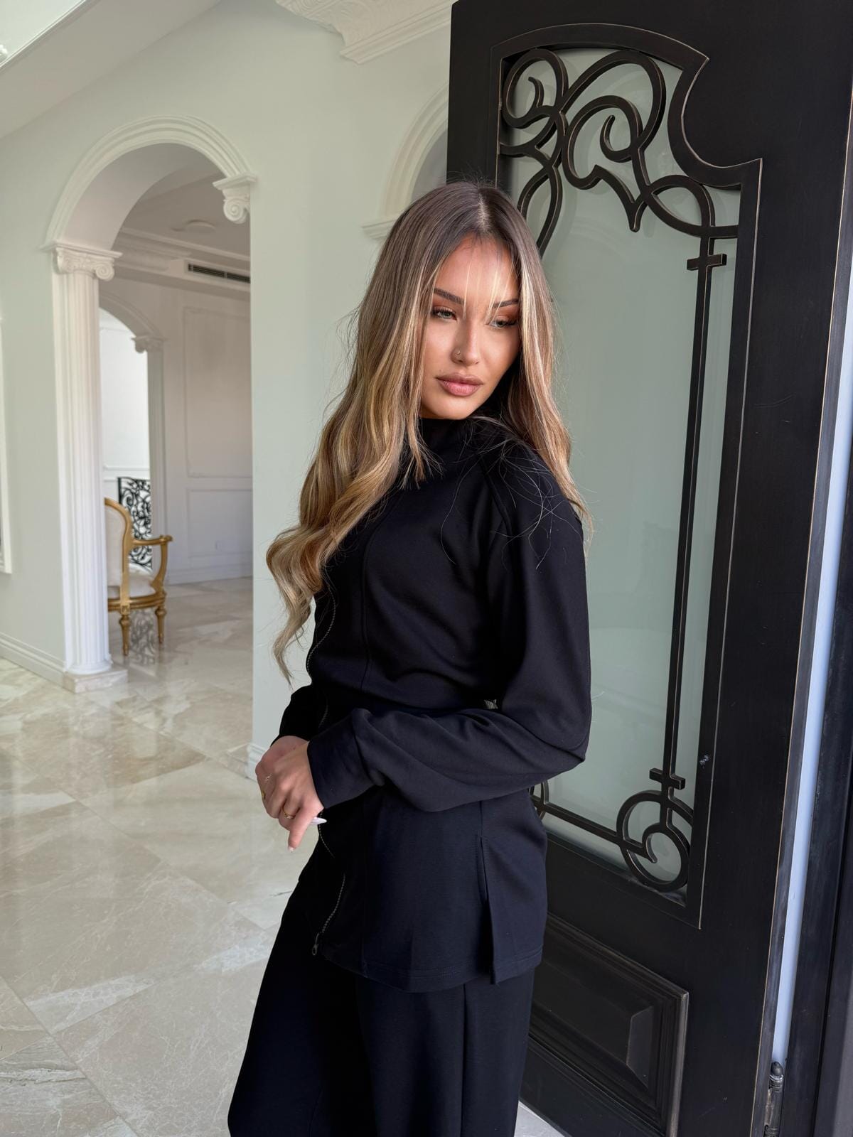 Zip Cinch Tracksuit Set