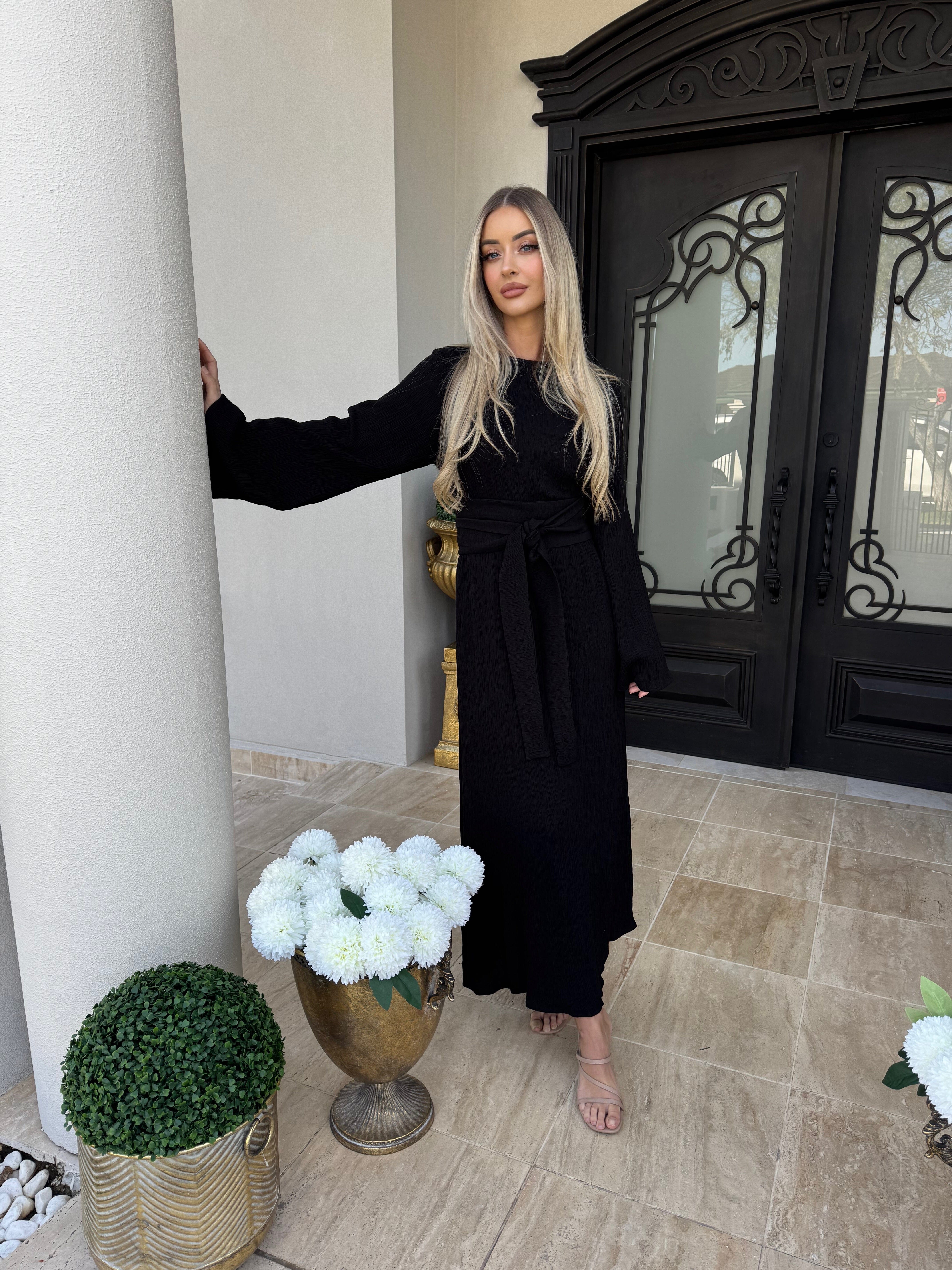 Crepe Maxi Length