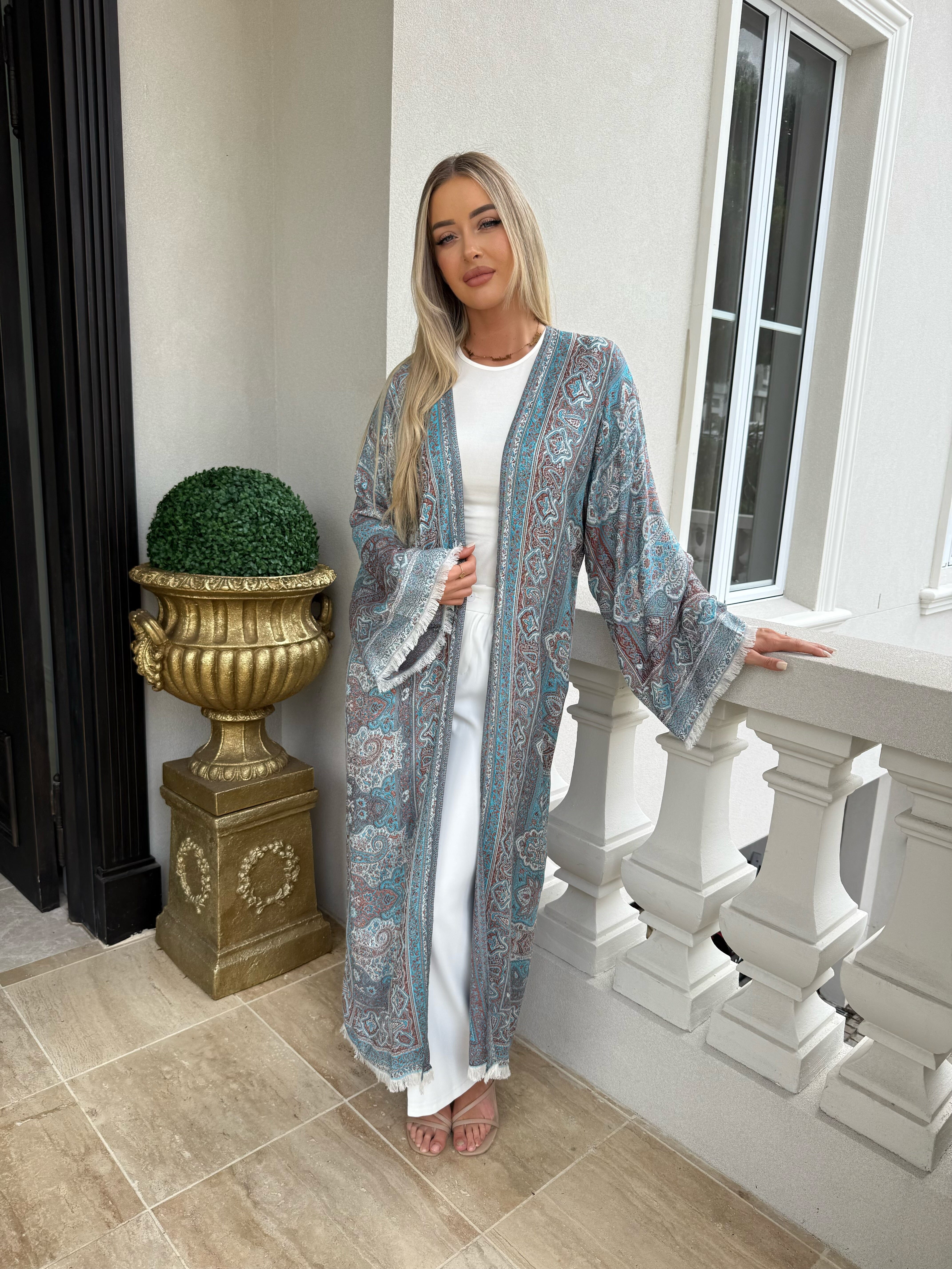 Blue Pashmina