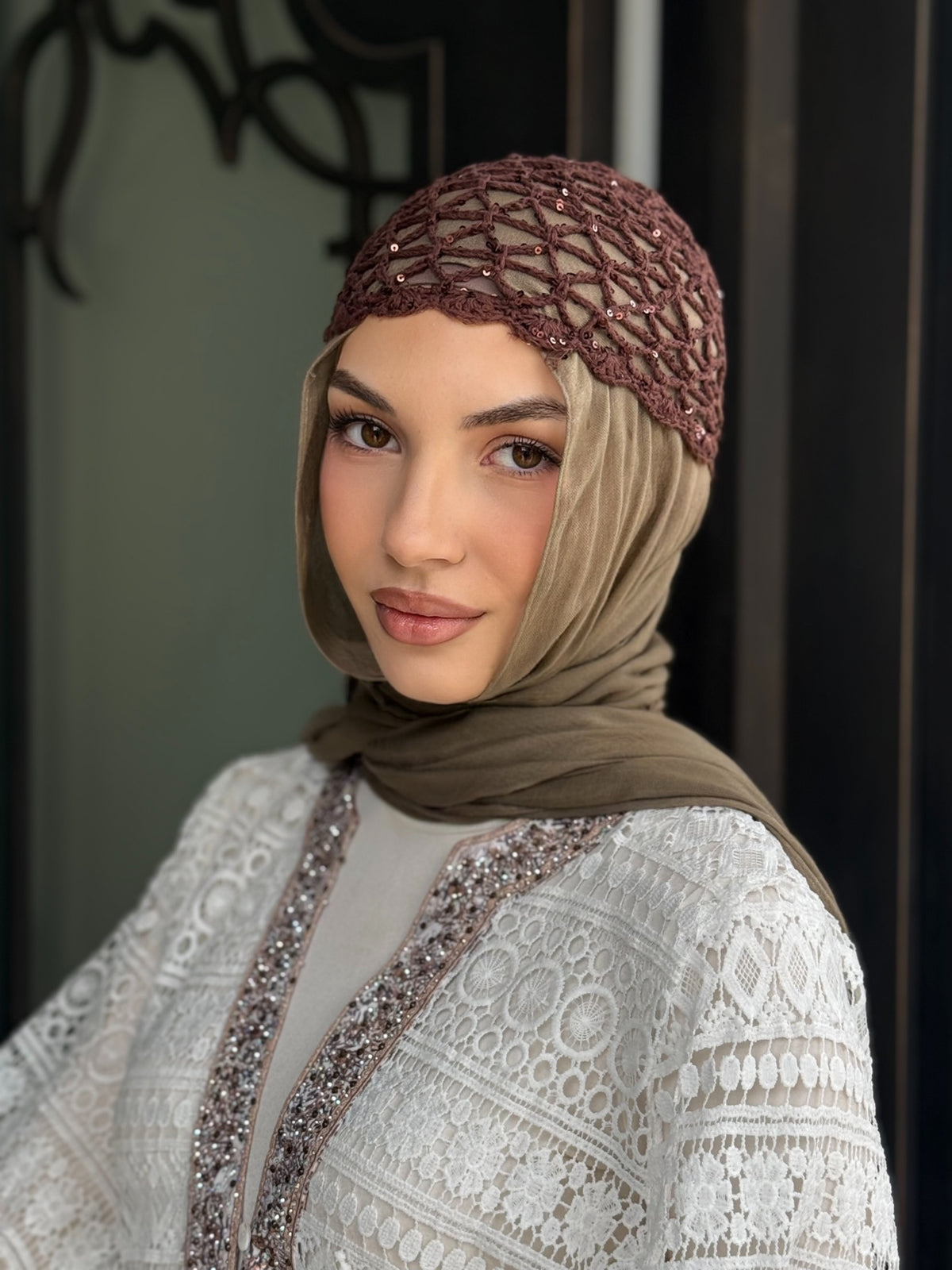 Embellished Crochet Tunic