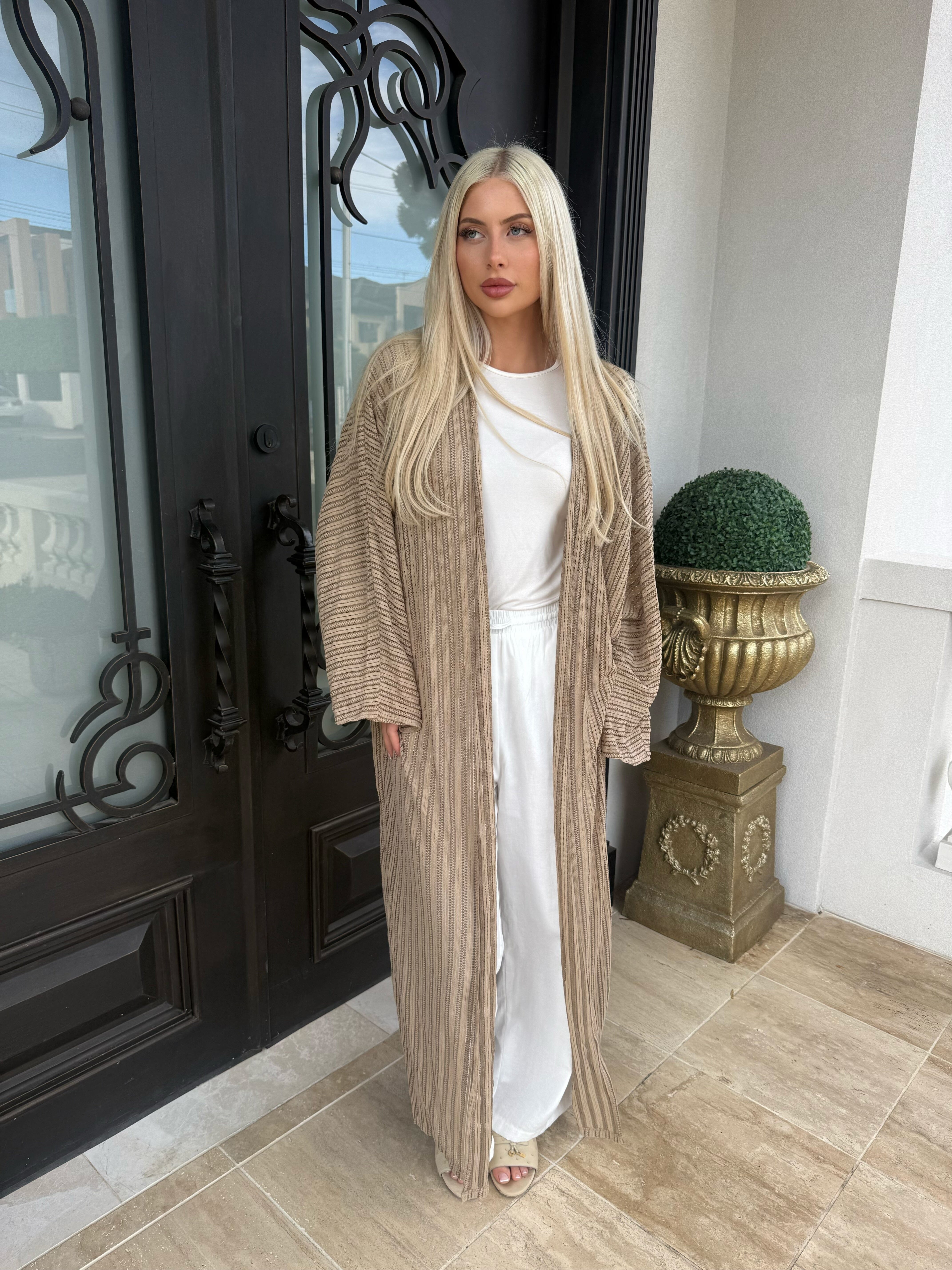 Plain Crochet Kimono