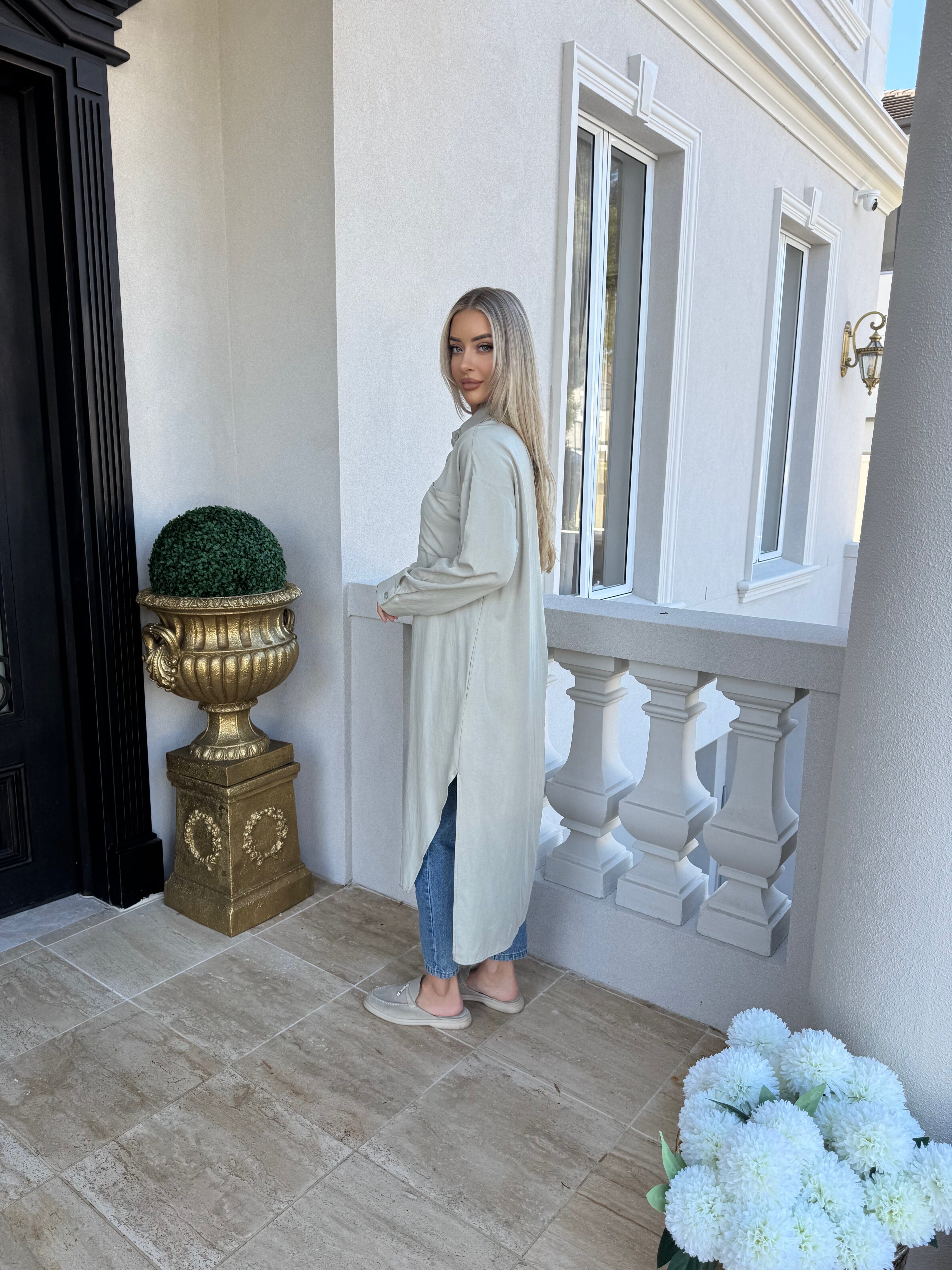 Linen Shacket