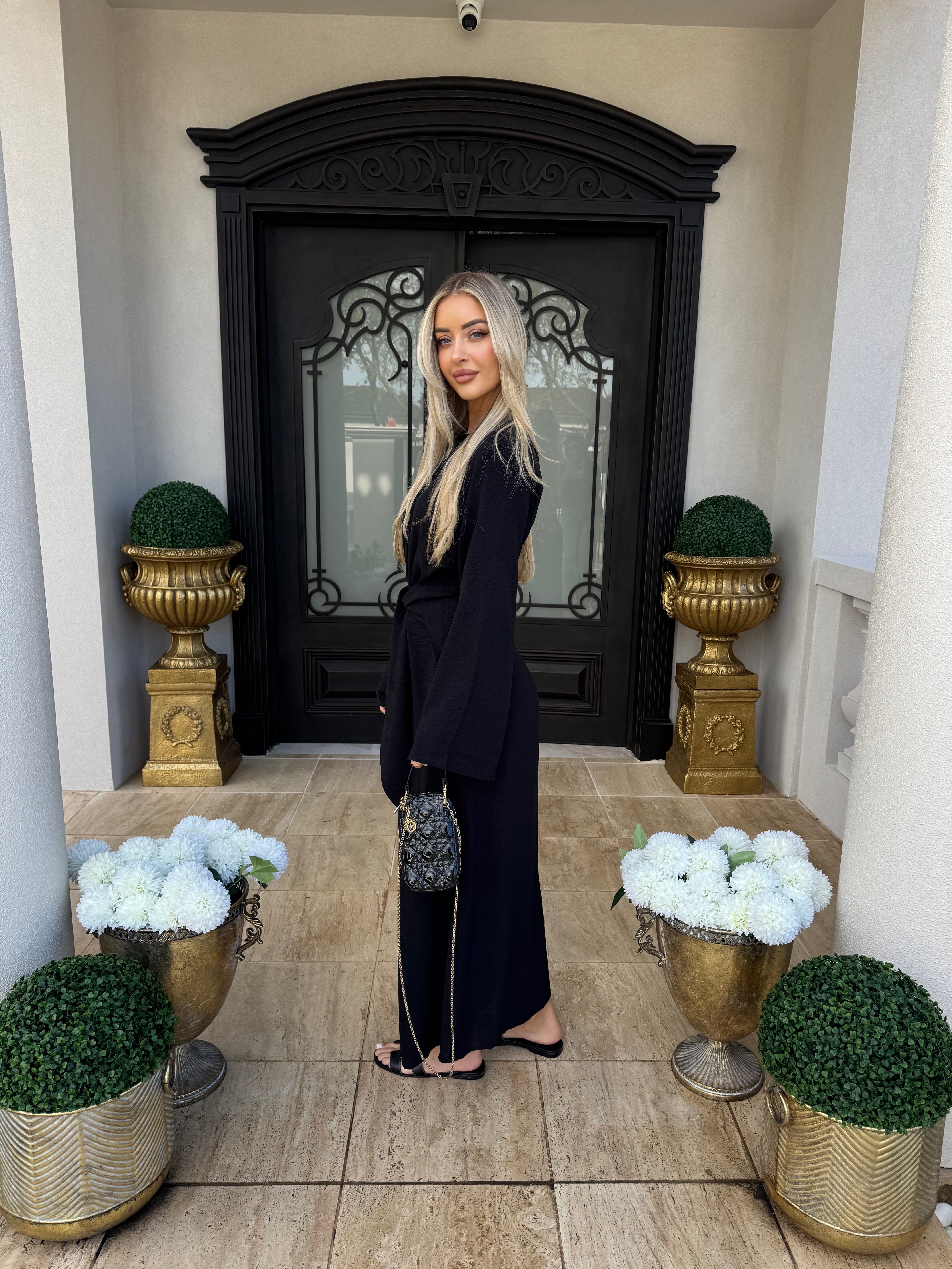 Tie Maxi Dress
